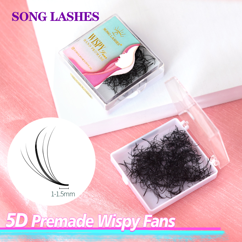 Eyelash Extension Hybrid - 5D Hybrid Fan Lashes Premade Volume
