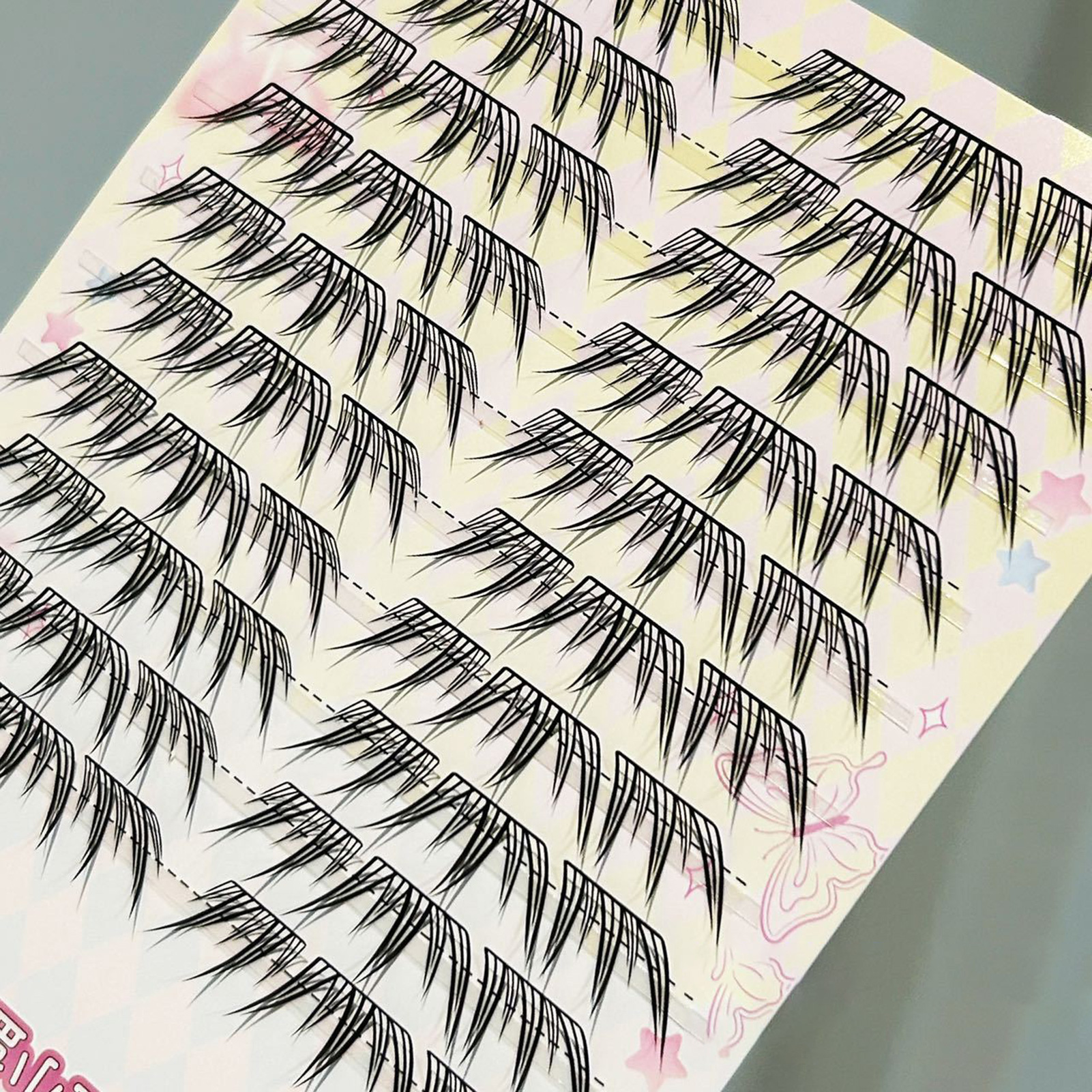Eyelash Extension Korean Style - Cat eye's False Eyelash extenstions winged