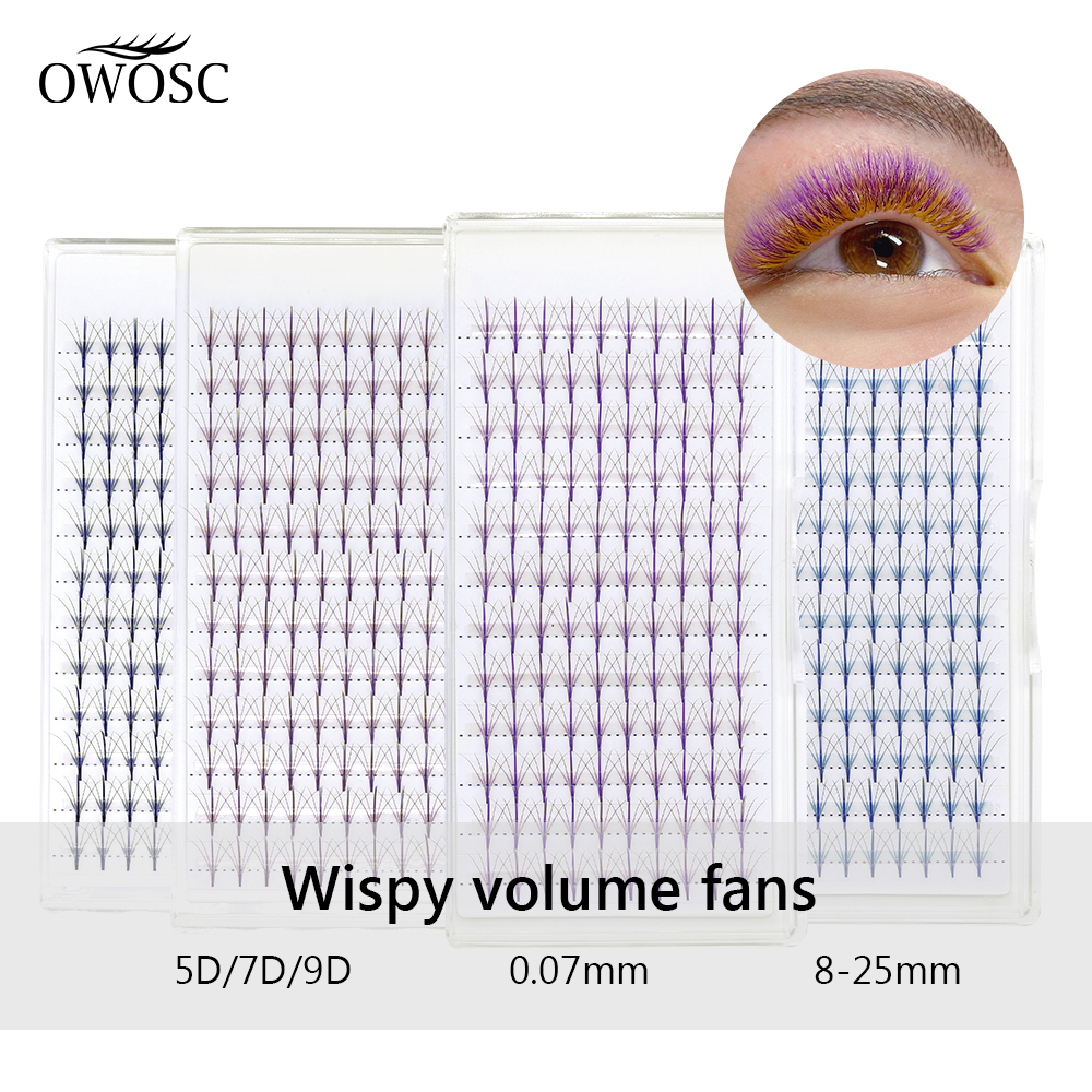 Eyelash Extension Hybrid - OWOSC New 5D Premade Fans Wispy