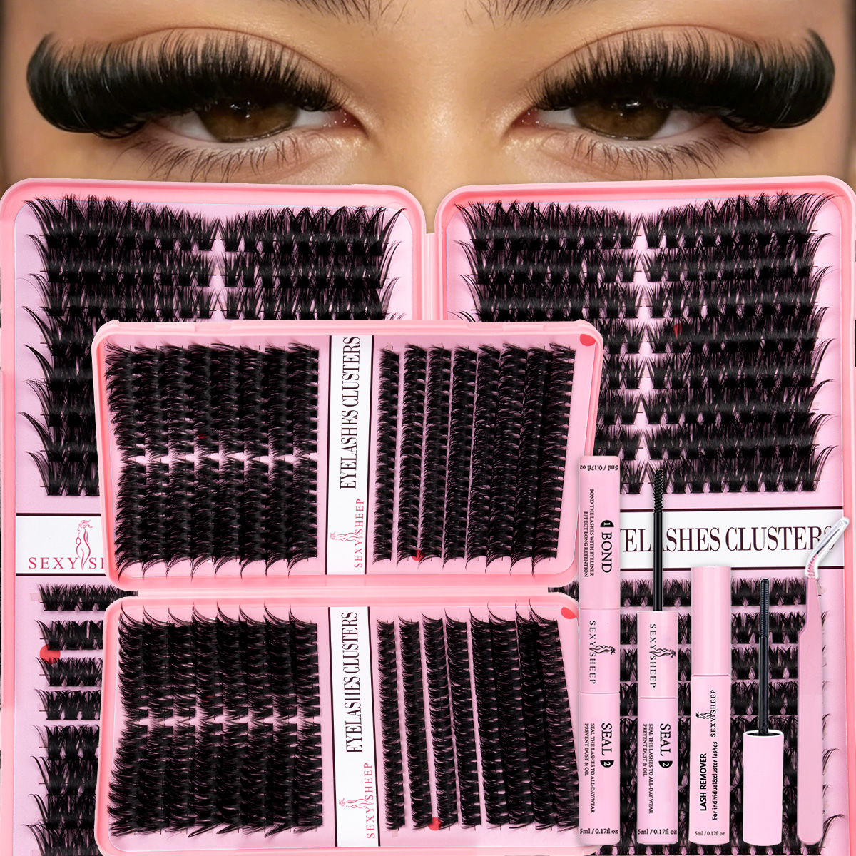 Eyelash Extension Cat Eye - DIY Eyelash Extension Kit Cat Eye