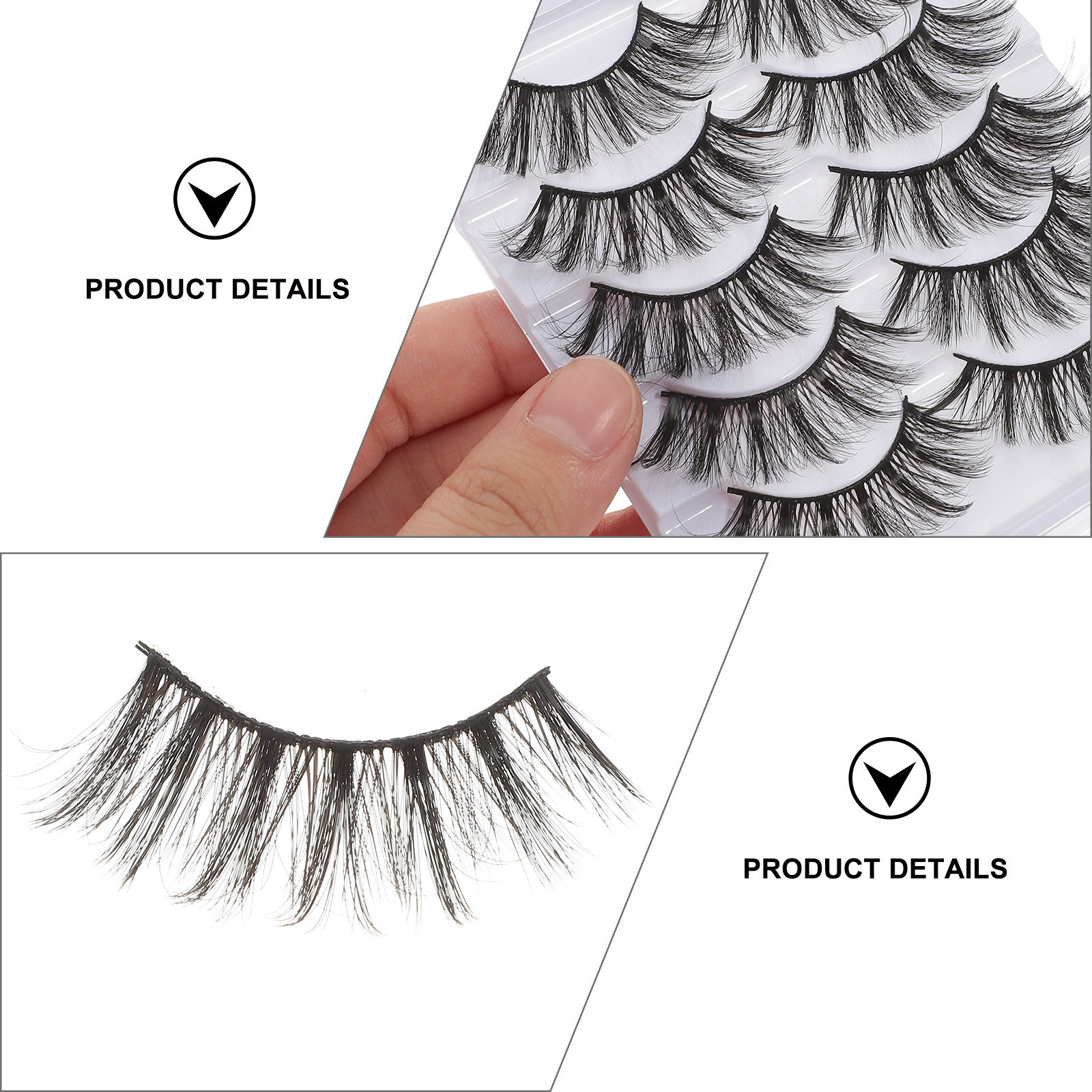 Eyelash Extension Ideas - 1 Box Premium False Eyelash Extensions