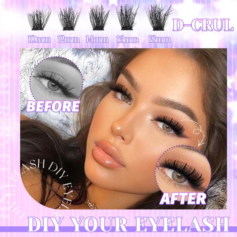 New Lashes Cluster DIY Lash Ex - đánh giá và giá Eyelash Extension Vendor