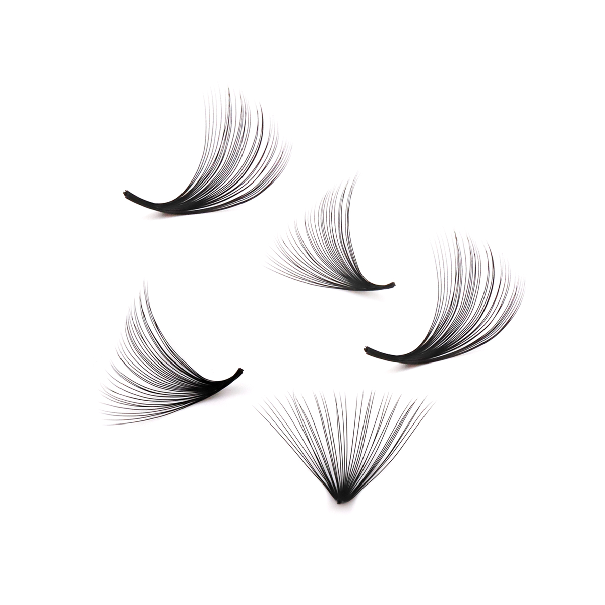 Handmade Premade Fans Pointy B - đánh giá và giá Eyelash Extension Medium
