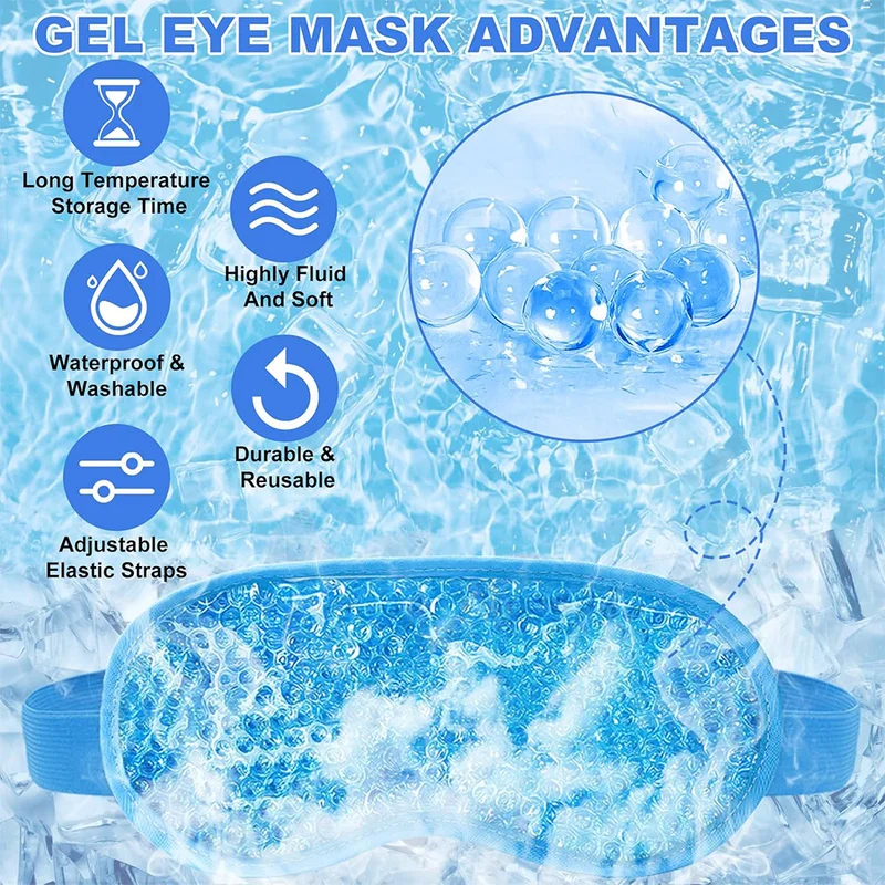 Gel Ice Eye Mask, Ice Eye Beau - đánh giá và giá Under Eye Gel