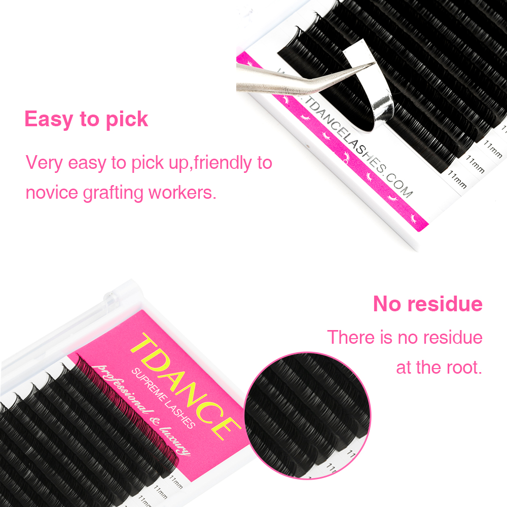 TDANCE Eyelash Extension 16Row - đánh giá và giá Eyelash Extension Korean Style