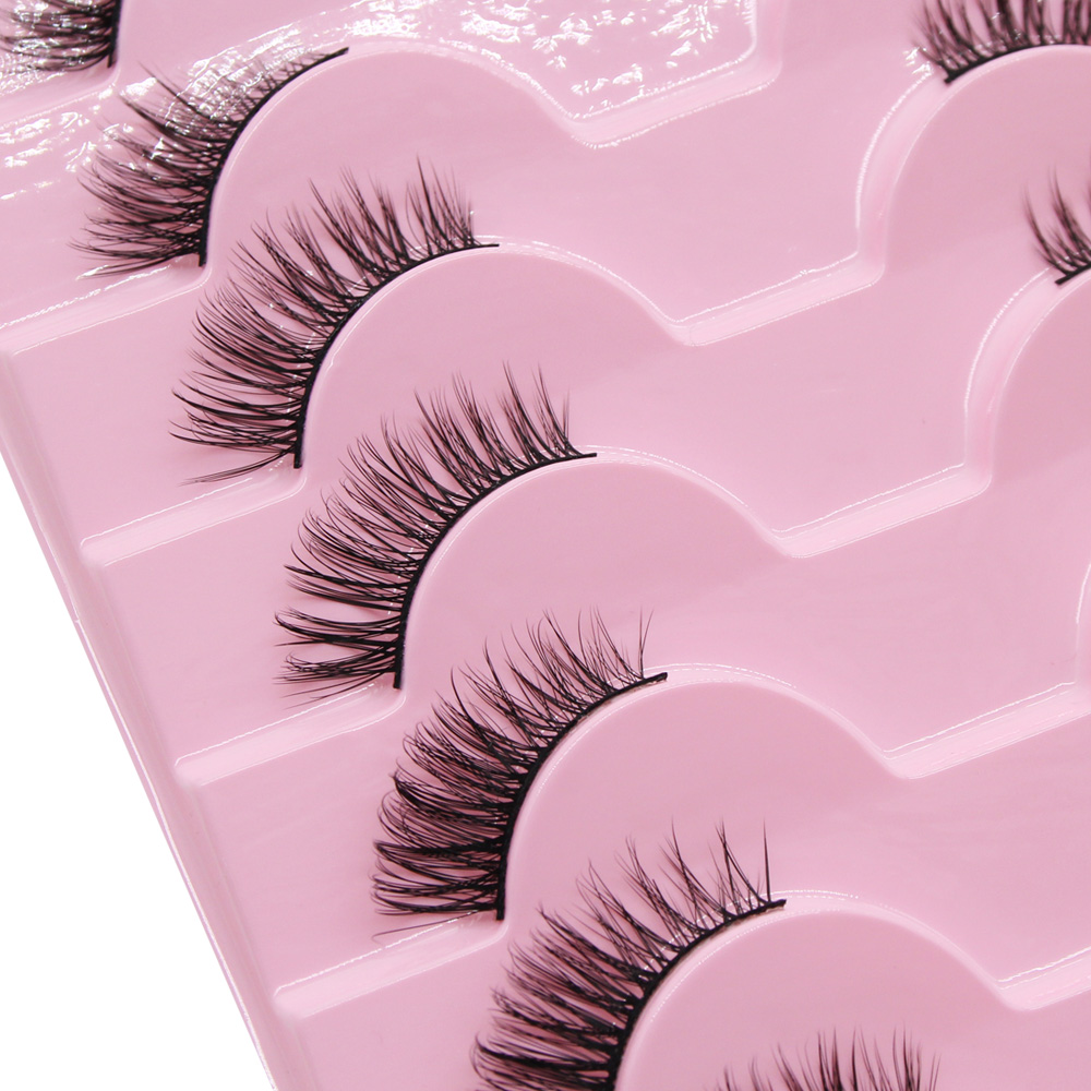 Moonlily 10 Pairs Half Eyelash - đánh giá và giá Eyelash Extension Cat Eye