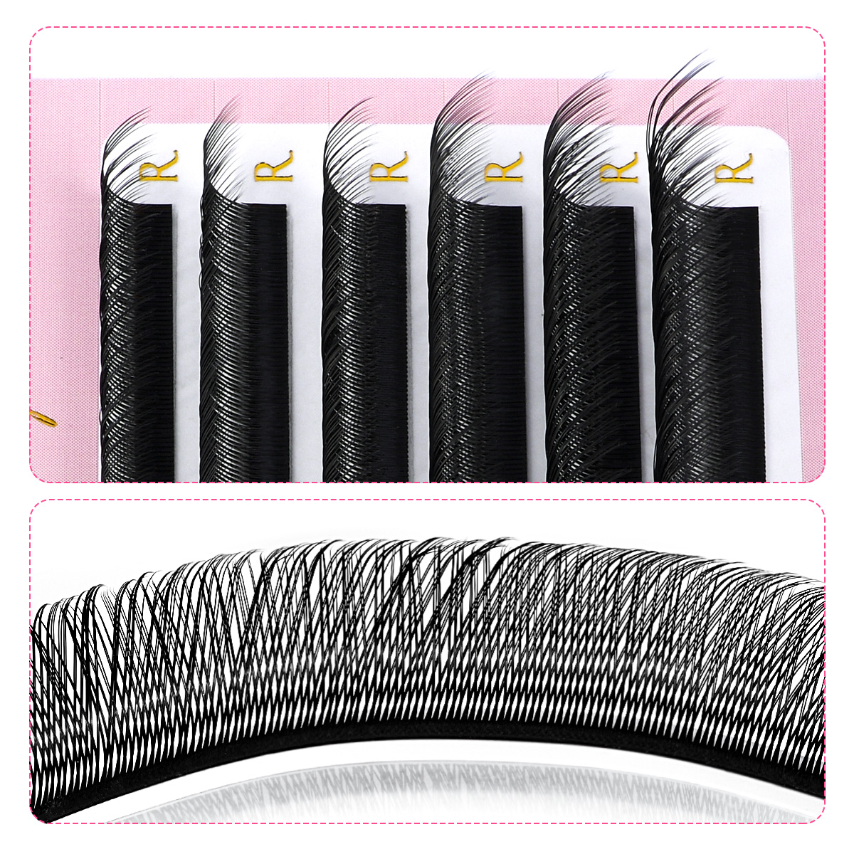 ARISON Fox YY Lashes Different - đánh giá và giá Eyelash Extension Y Shape