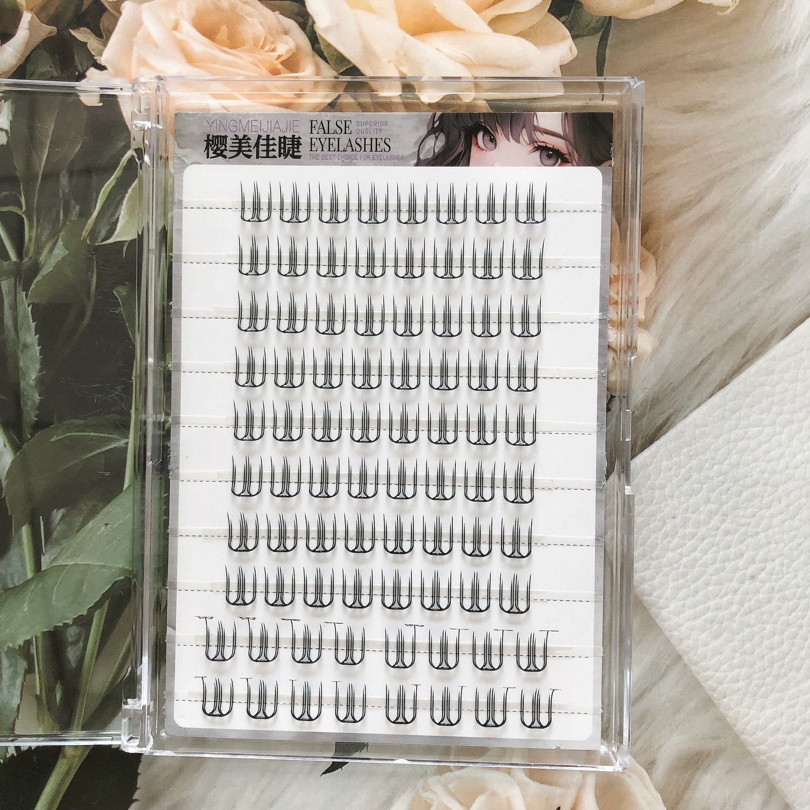 DIY lash extenstions Korean St - đánh giá và giá Eyelash Extension Korean Style