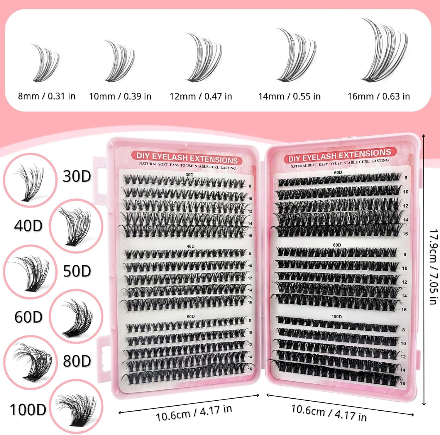 Eyelash Extensions Individual  - đánh giá và giá Eyelash Extension Hybrid