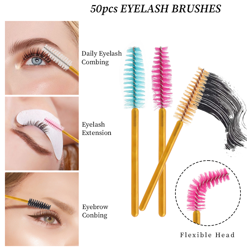 50Pcs Disposable Eyelash Makeu - đánh giá và giá Eyelash Extension Vendor