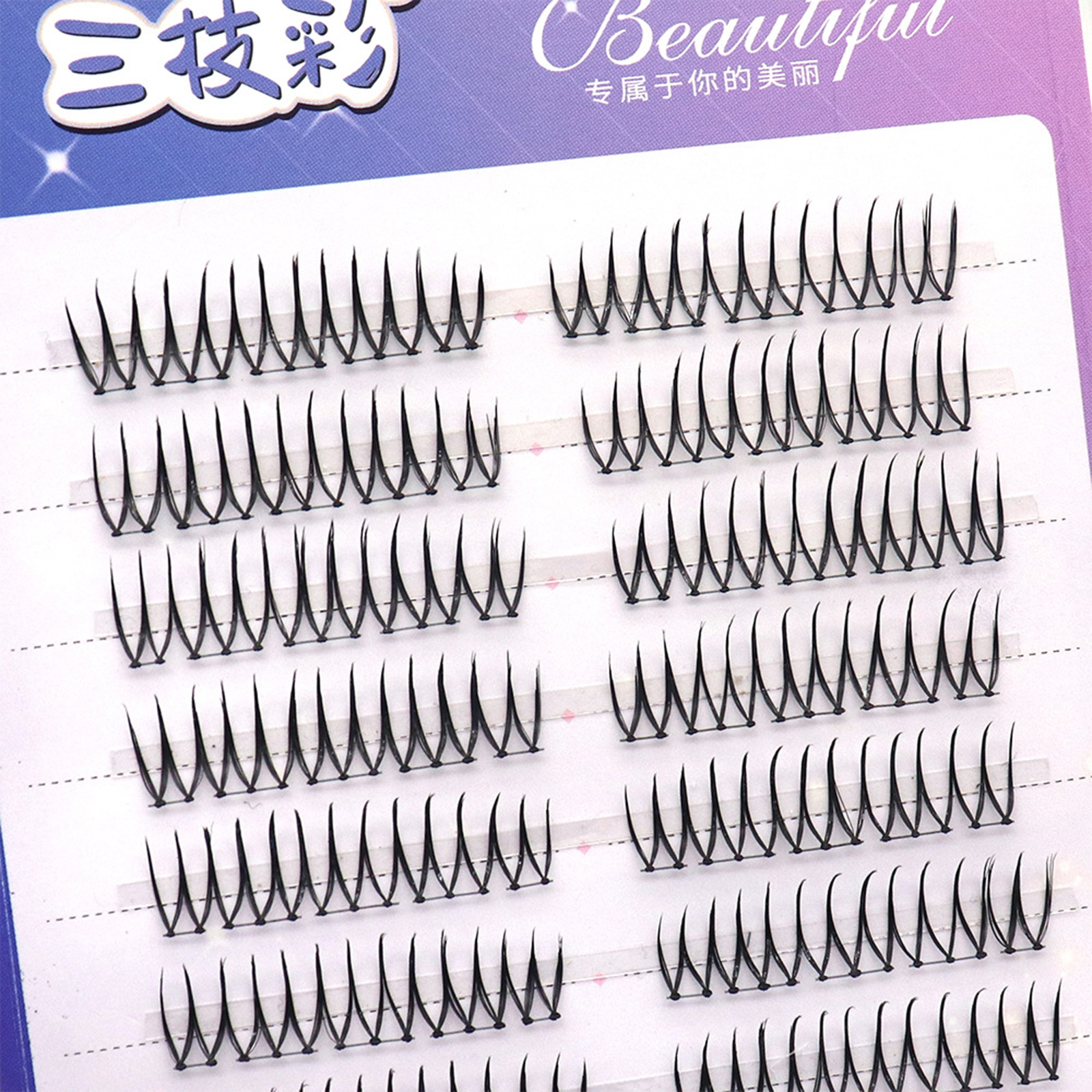 Korean Idol Style False Eyelas - đánh giá và giá Eyelash Extension Korean Style