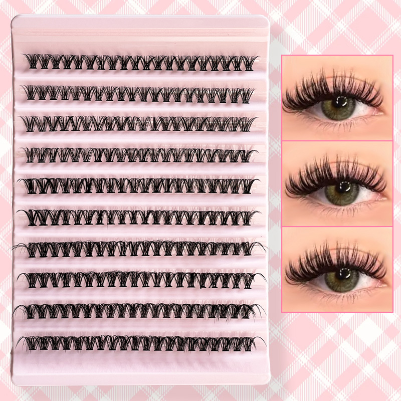 Individual Lashes Eyelash tuft - đánh giá và giá Eyelash Extension Vendor