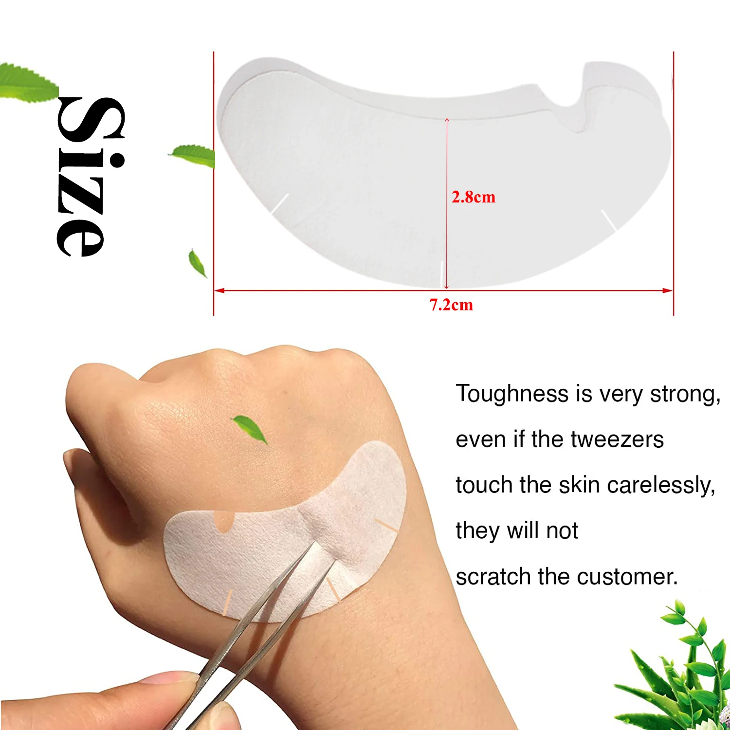 50/100PCS U Shape Eyelash Pads - đánh giá và giá Under Eye Gel