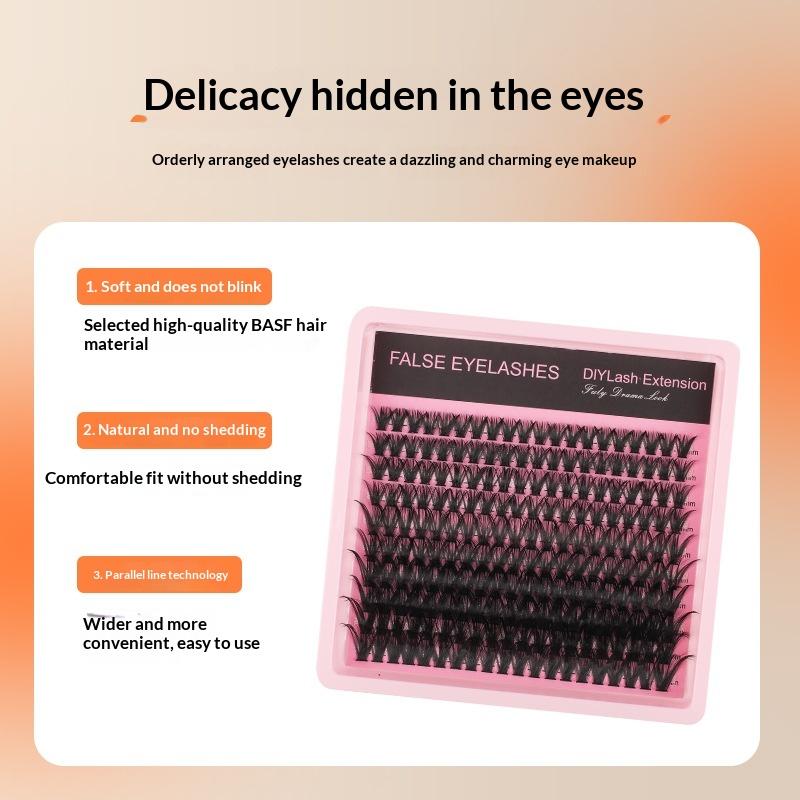 10Row 140 Clusters Fluffy Thic - đánh giá và giá Eyelash Extension Vendor