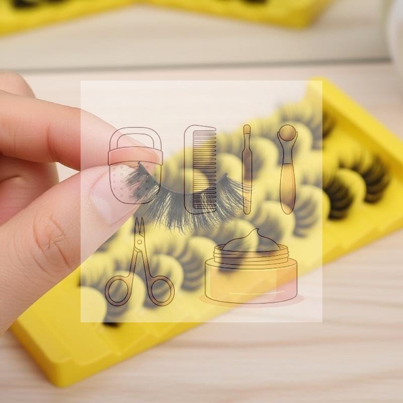 10 Pairs Eye Eyelashes 5D Fluf - đánh giá và giá Eyelash Extension Cat Eye