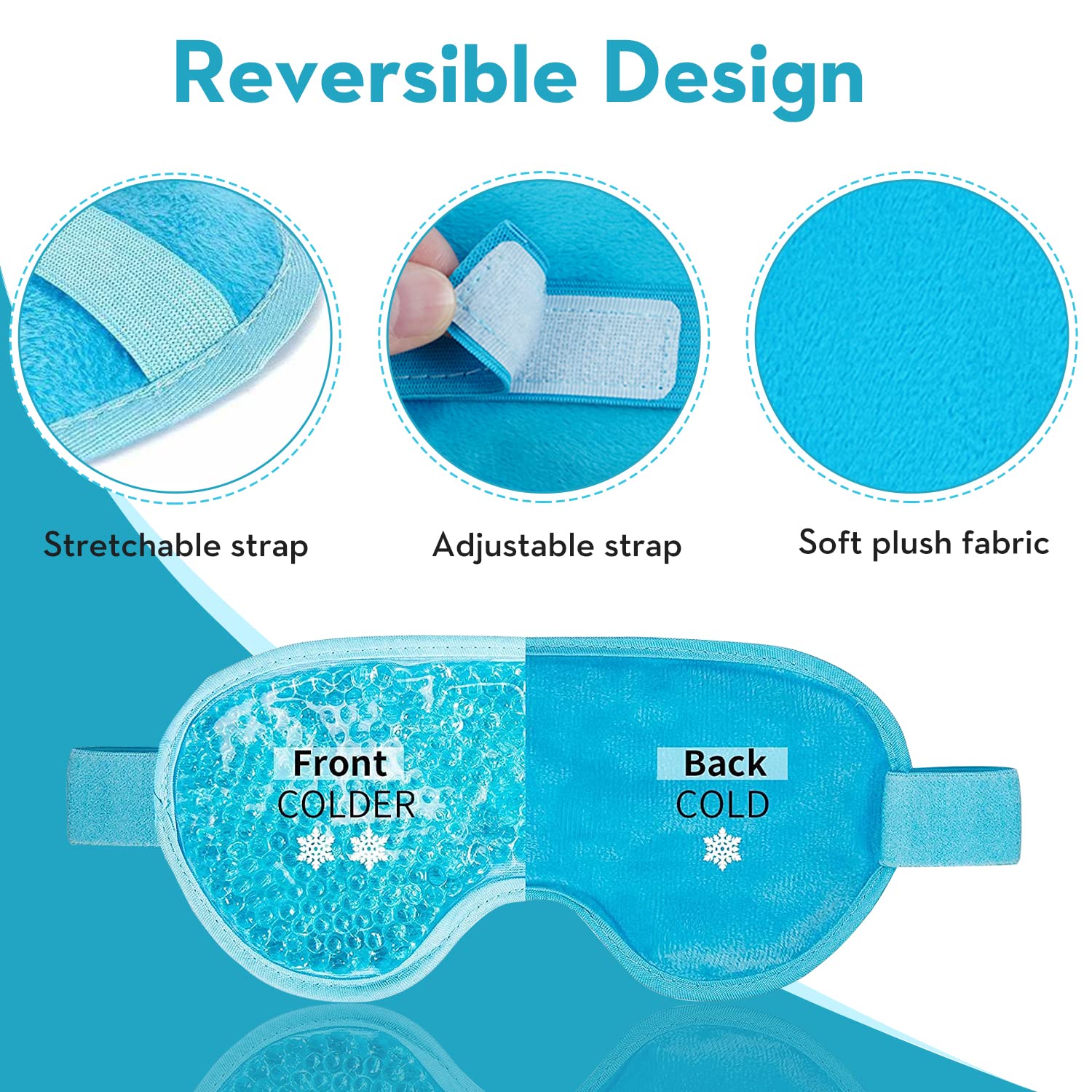 Cooling Eye Mask Gel Eye Mask  - đánh giá và giá Under Eye Gel