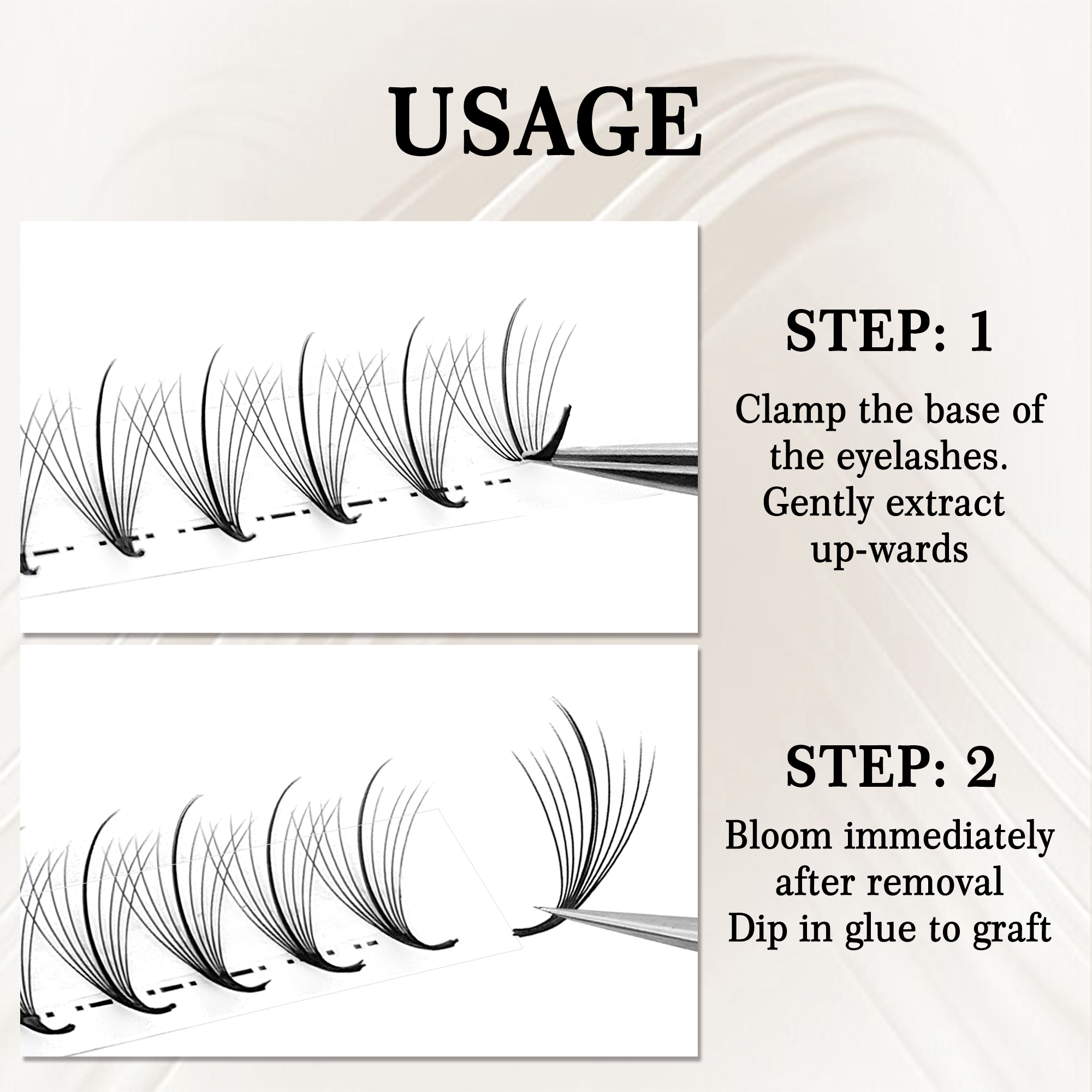 CoMango Wispy Fans Russian Vol - đánh giá và giá Eyelash Extension Hybrid