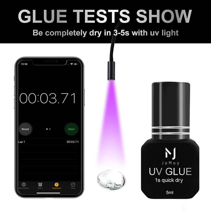JOMAY 5ml UV Glue For Eyelashe - đánh giá và giá Sensitive Lash Glue