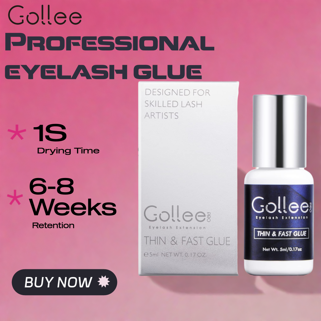 Gollee for Sensitive Eyes 5ml  - đánh giá và giá Sensitive Lash Glue