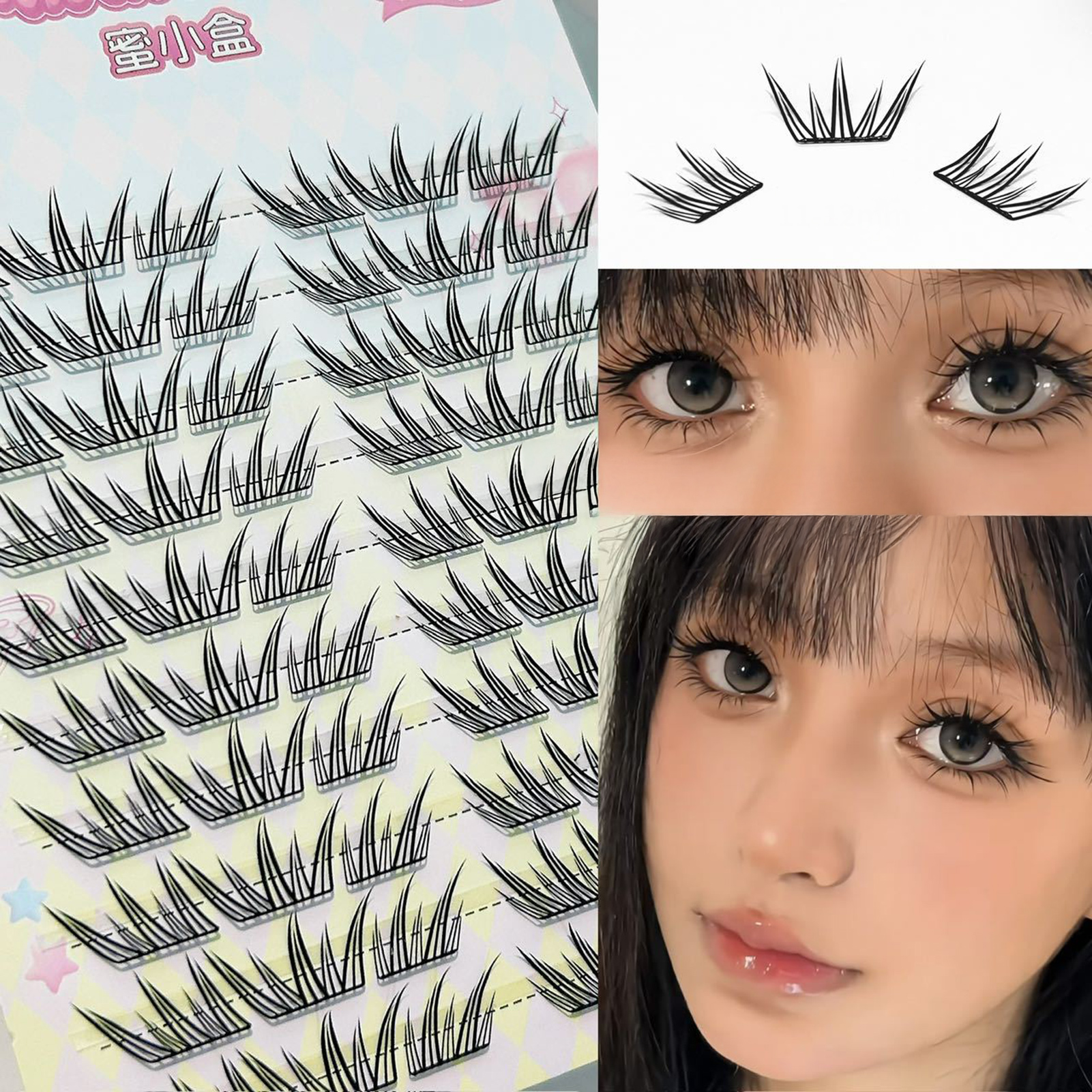 Cat eye's False Eyelash extens - đánh giá và giá Eyelash Extension Korean Style