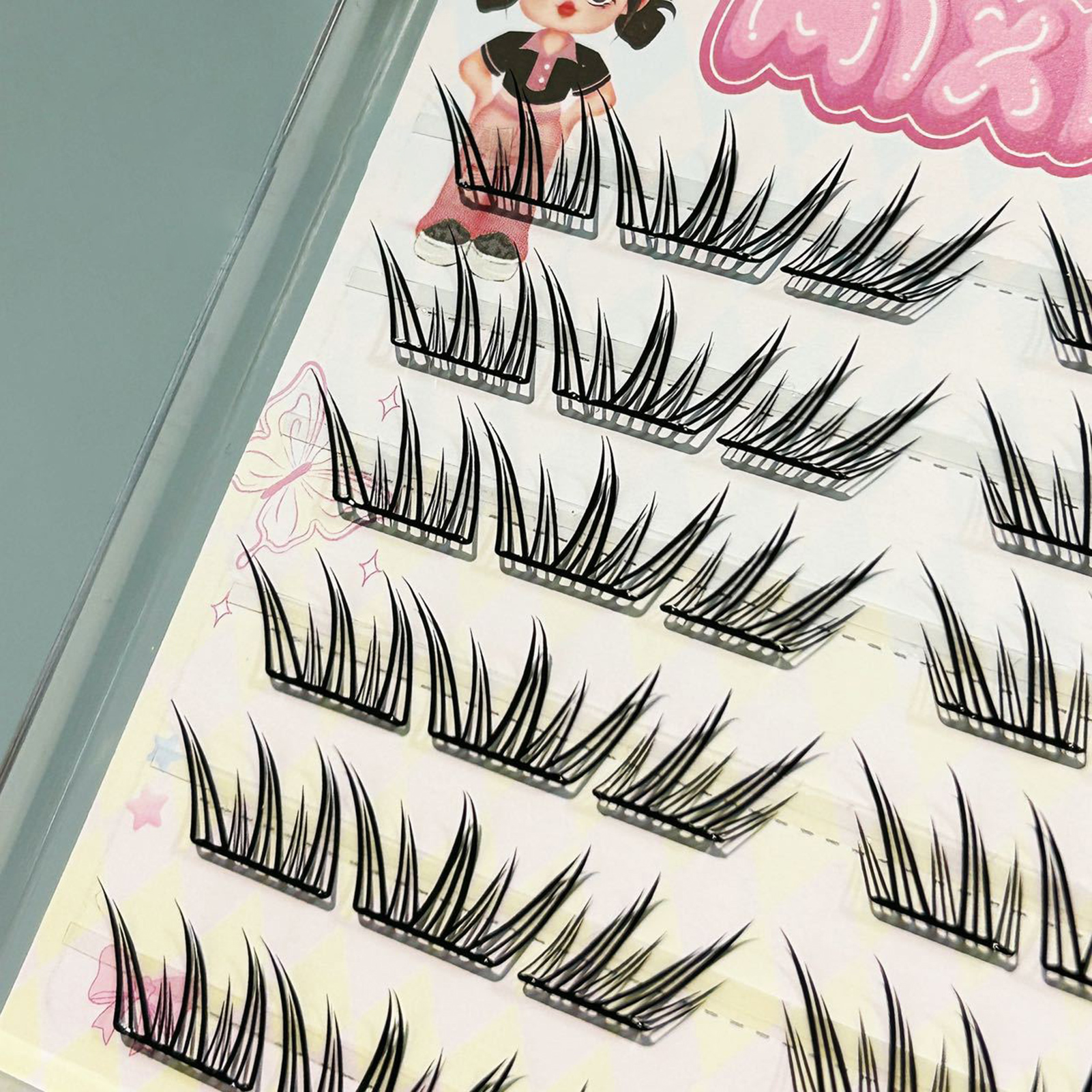Cat eye's False Eyelash extens - đánh giá và giá Eyelash Extension Korean Style