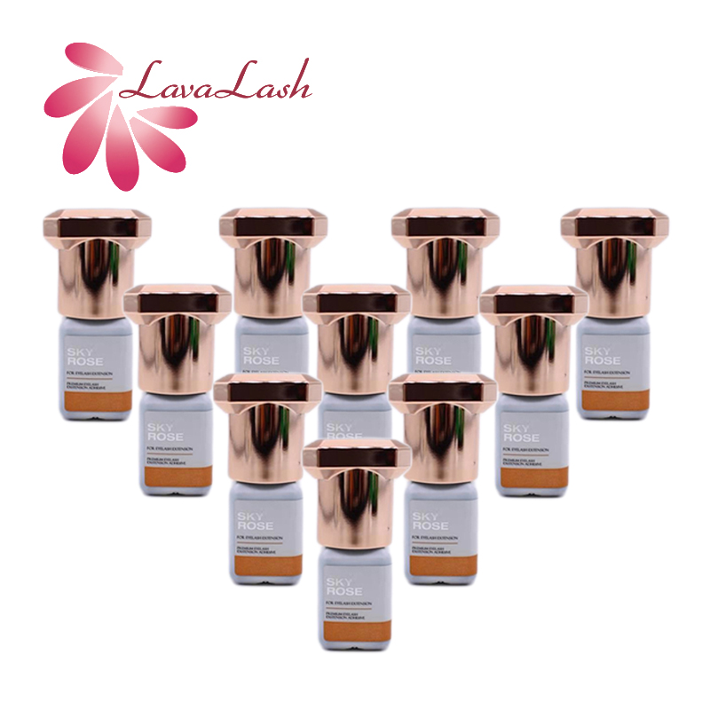 2/5/10 Bottles SKY Rose Glue f - đánh giá và giá Eyelash Extension Korean Style
