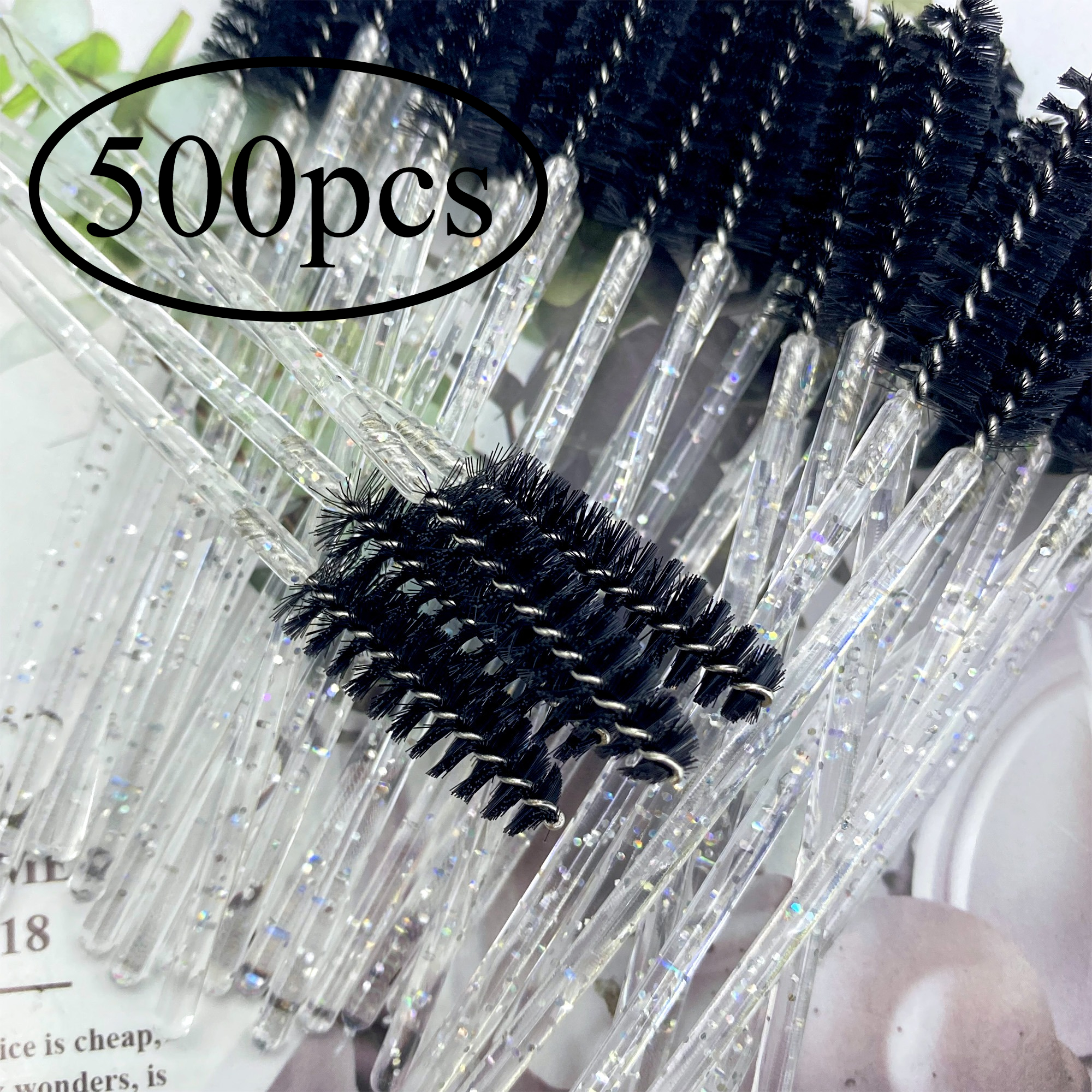 500PCS Eyelashes Brushes Set W - đánh giá và giá Eyelash Extension Vendor