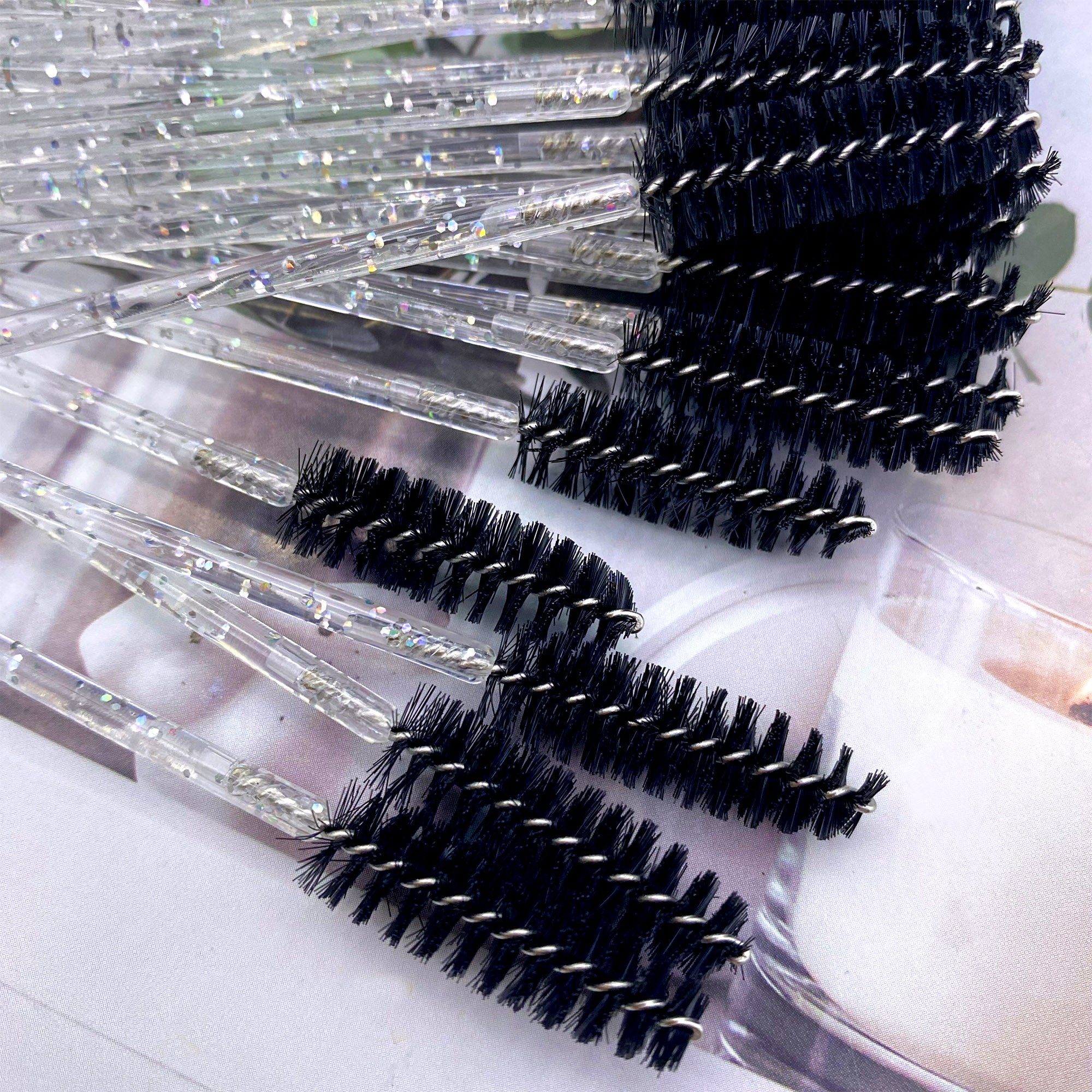 500PCS Eyelashes Brushes Set W - đánh giá và giá Eyelash Extension Vendor