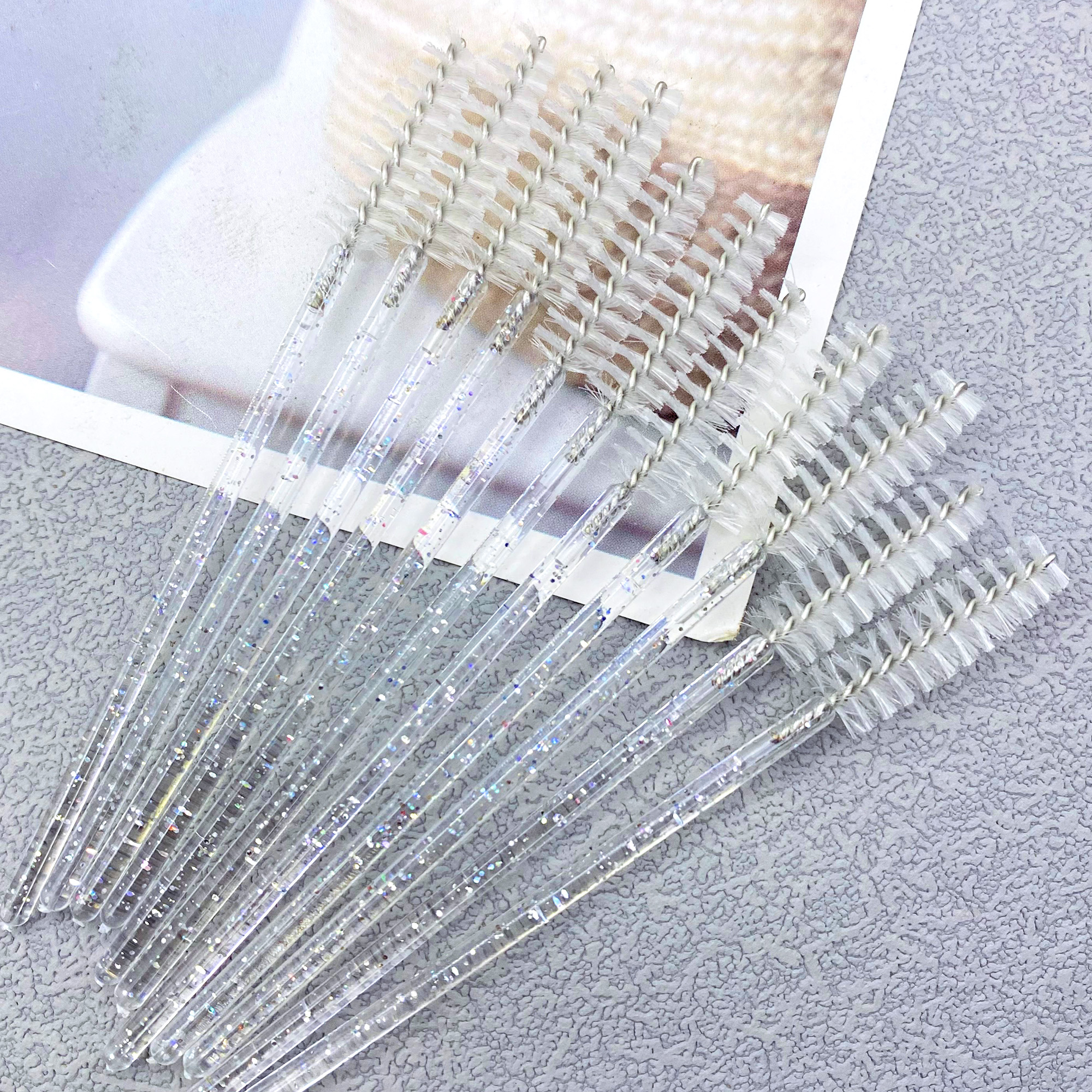 500PCS Eyelashes Brushes Set W - đánh giá và giá Eyelash Extension Vendor