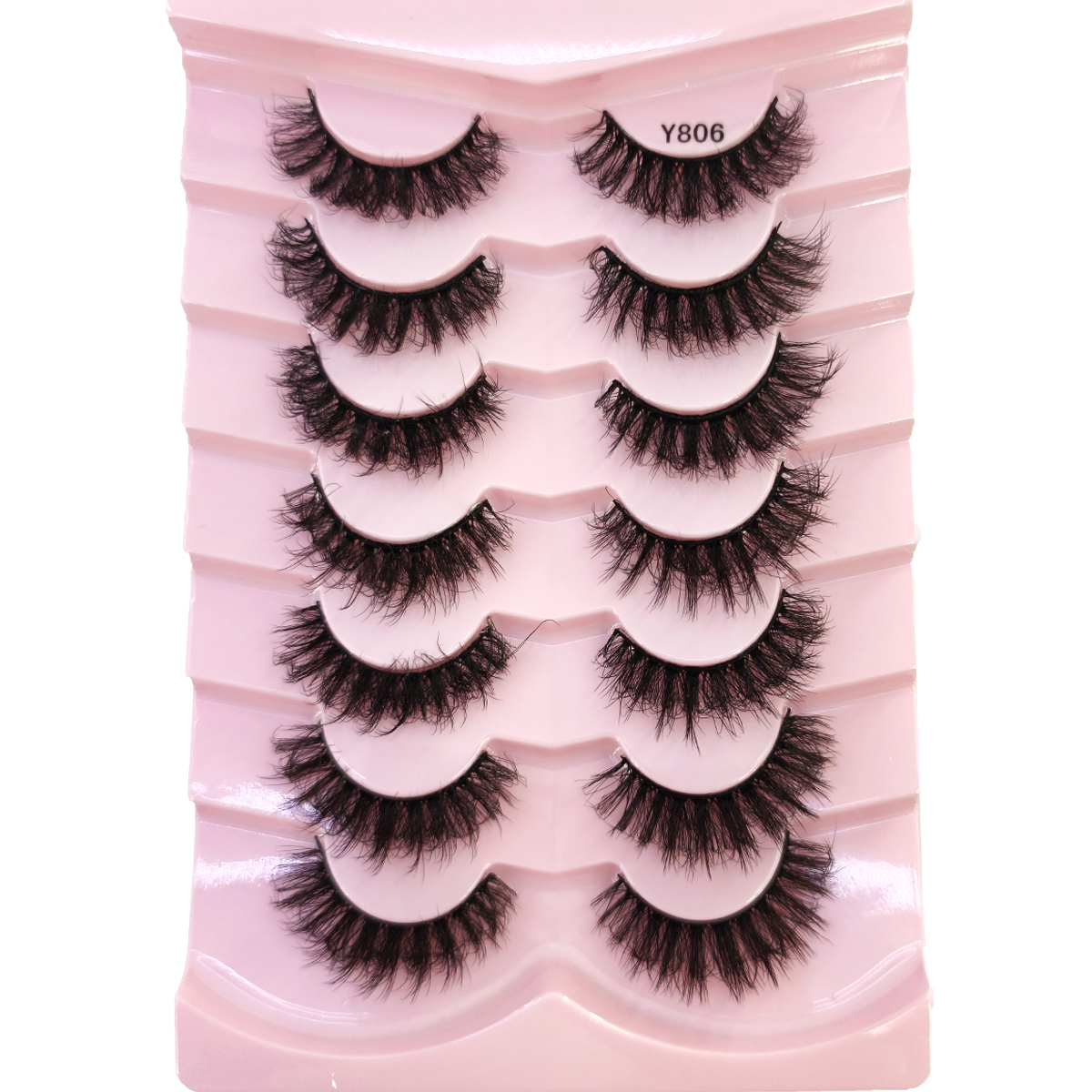 Cat Eye Eyelashes 3D Natural F - đánh giá và giá Eyelash Extension Cat Eye