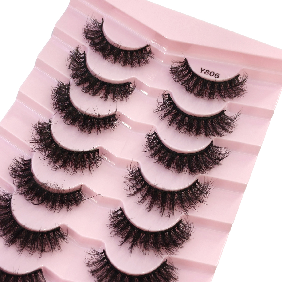 Cat Eye Eyelashes 3D Natural F - đánh giá và giá Eyelash Extension Cat Eye