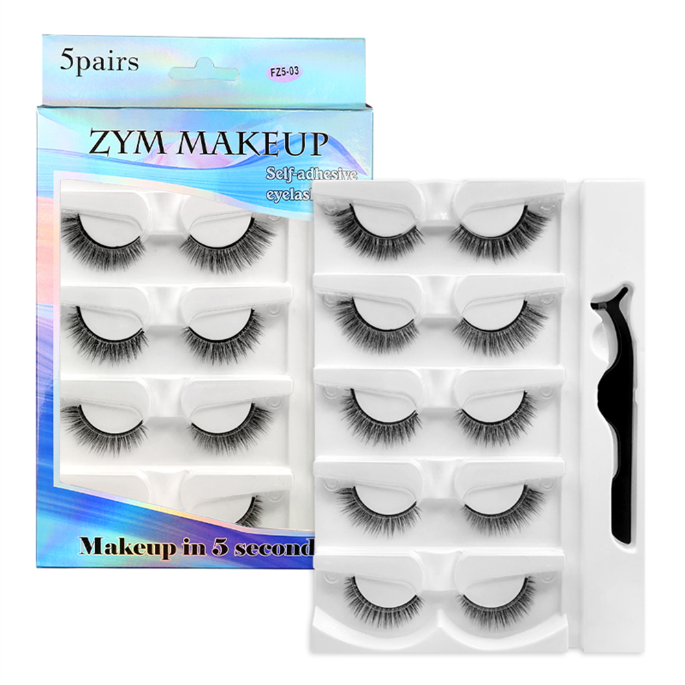 5 pairs of glue-free with mult - đánh giá và giá Sensitive Lash Glue