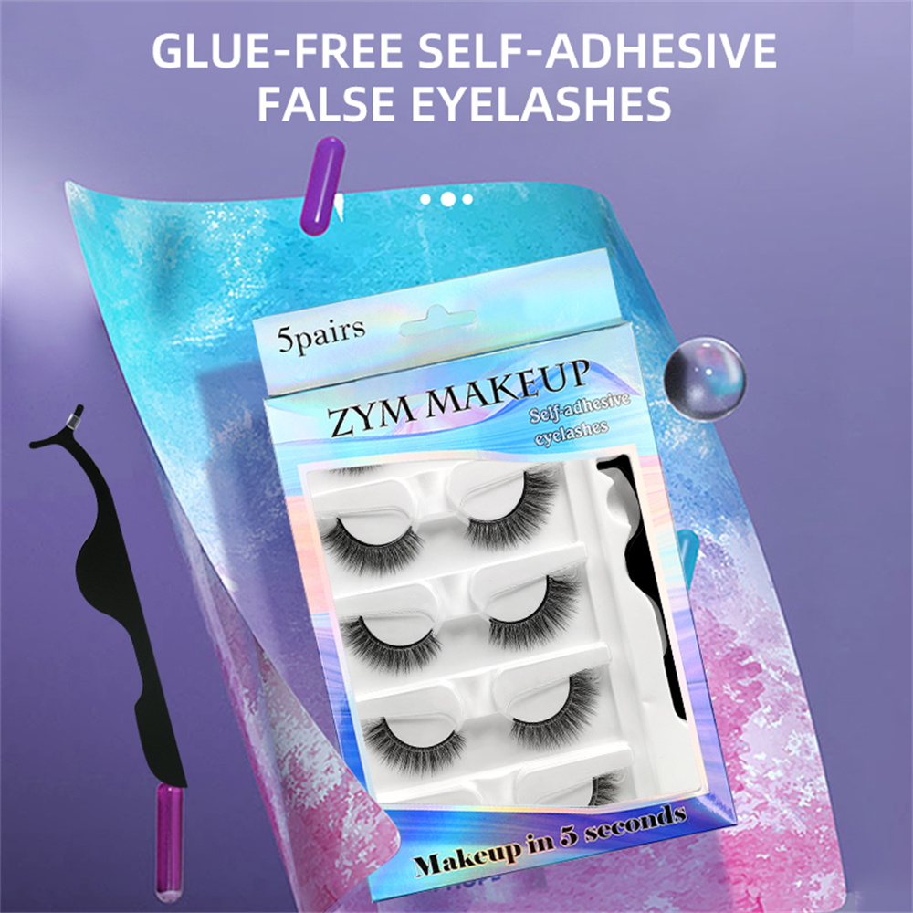 5 pairs of glue-free with mult - đánh giá và giá Sensitive Lash Glue