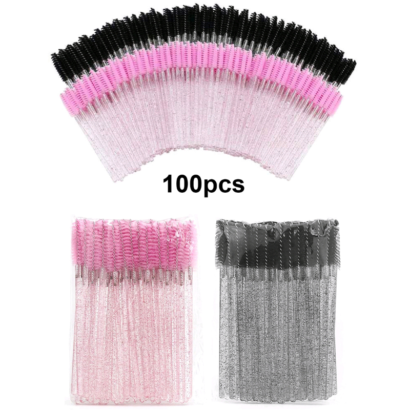 100pcs Disposable Eyelash Brus - đánh giá và giá Eyelash Extension Wholesale