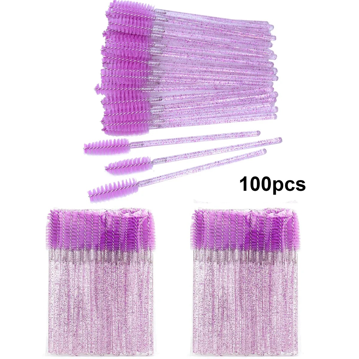 100pcs Disposable Eyelash Brus - đánh giá và giá Eyelash Extension Wholesale