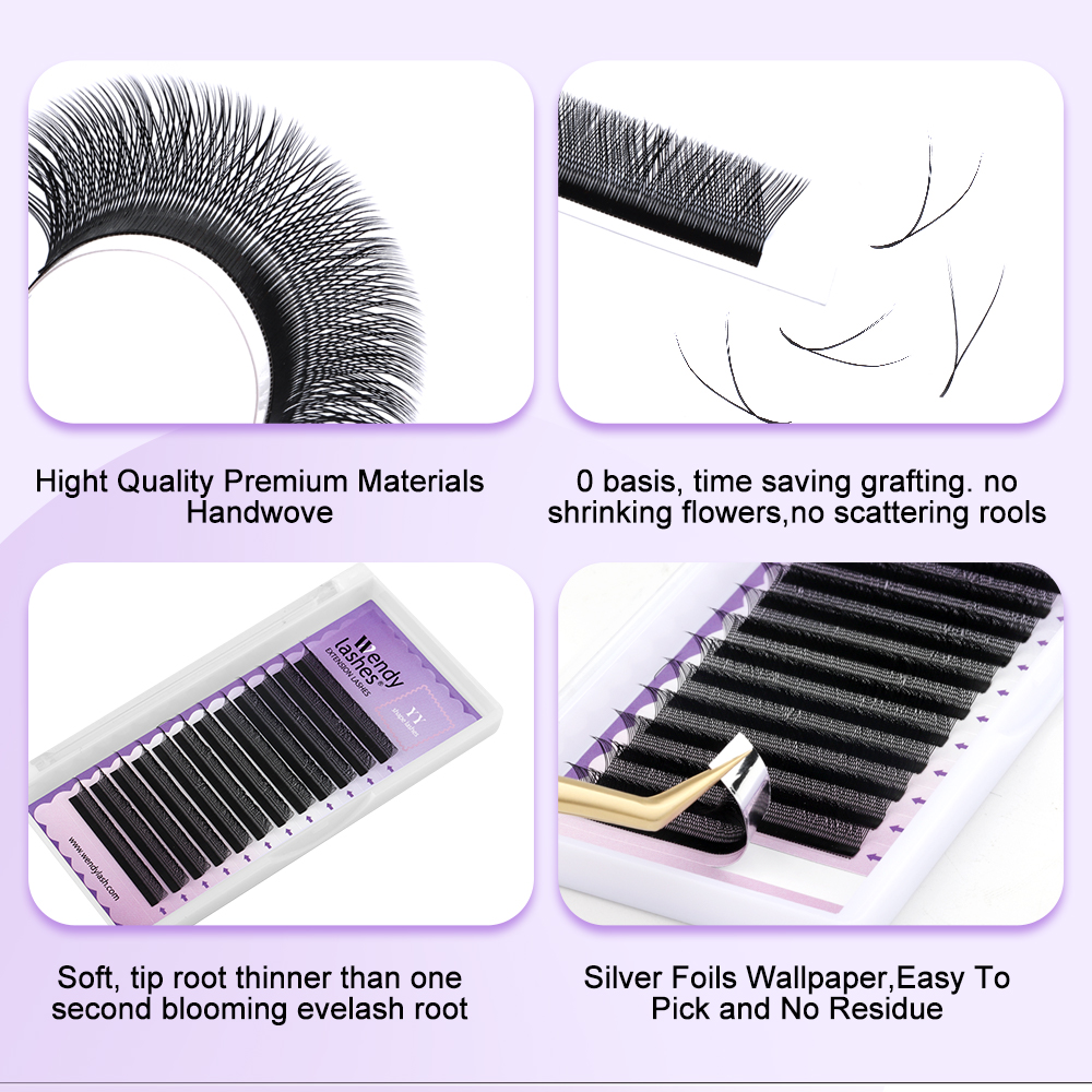 Wendy Lashes YY Shape Eyelash  - đánh giá và giá Eyelash Extension Y Shape