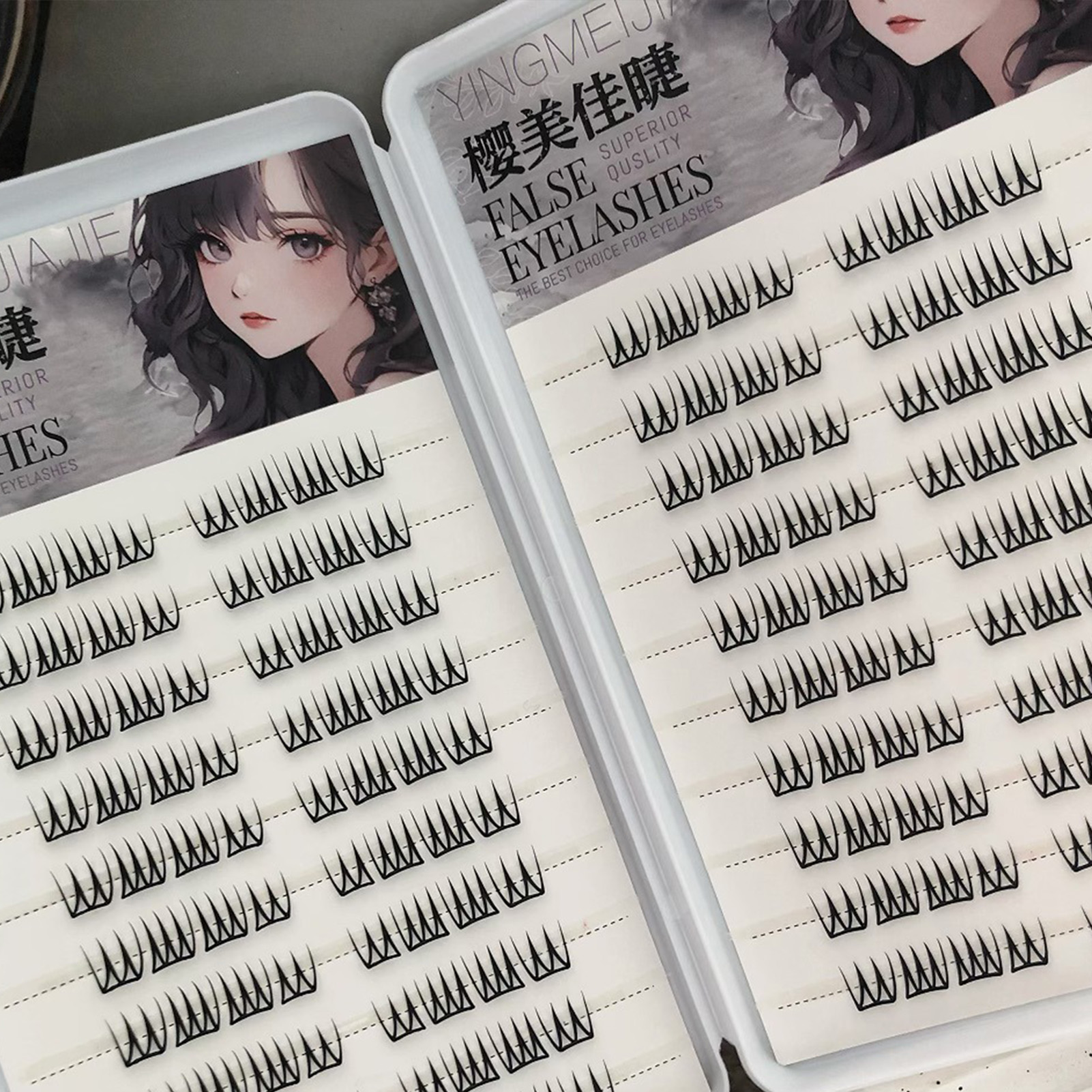 Korean Style Single Cluster Ey - đánh giá và giá Eyelash Extension Korean Style