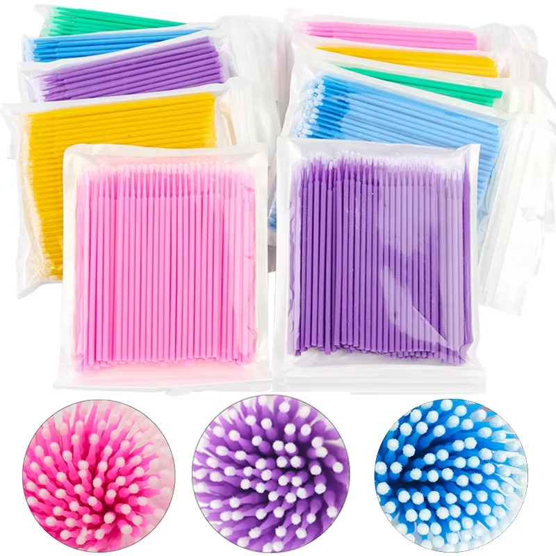 100Pcs Eyelash Cleaning Brush  - đánh giá và giá Eyelash Extension Vendor