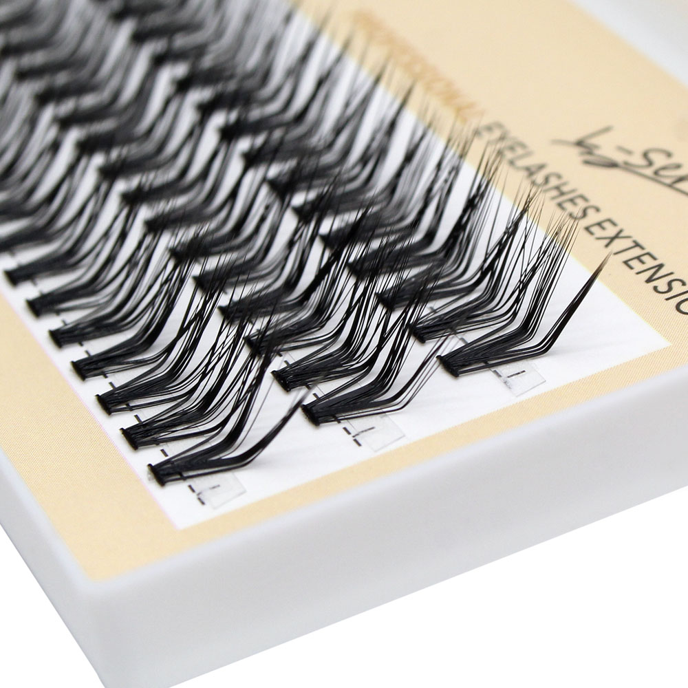 60pcs 30D C/D/L Curl Cluster E - đánh giá và giá Eyelash Extension Cat Eye