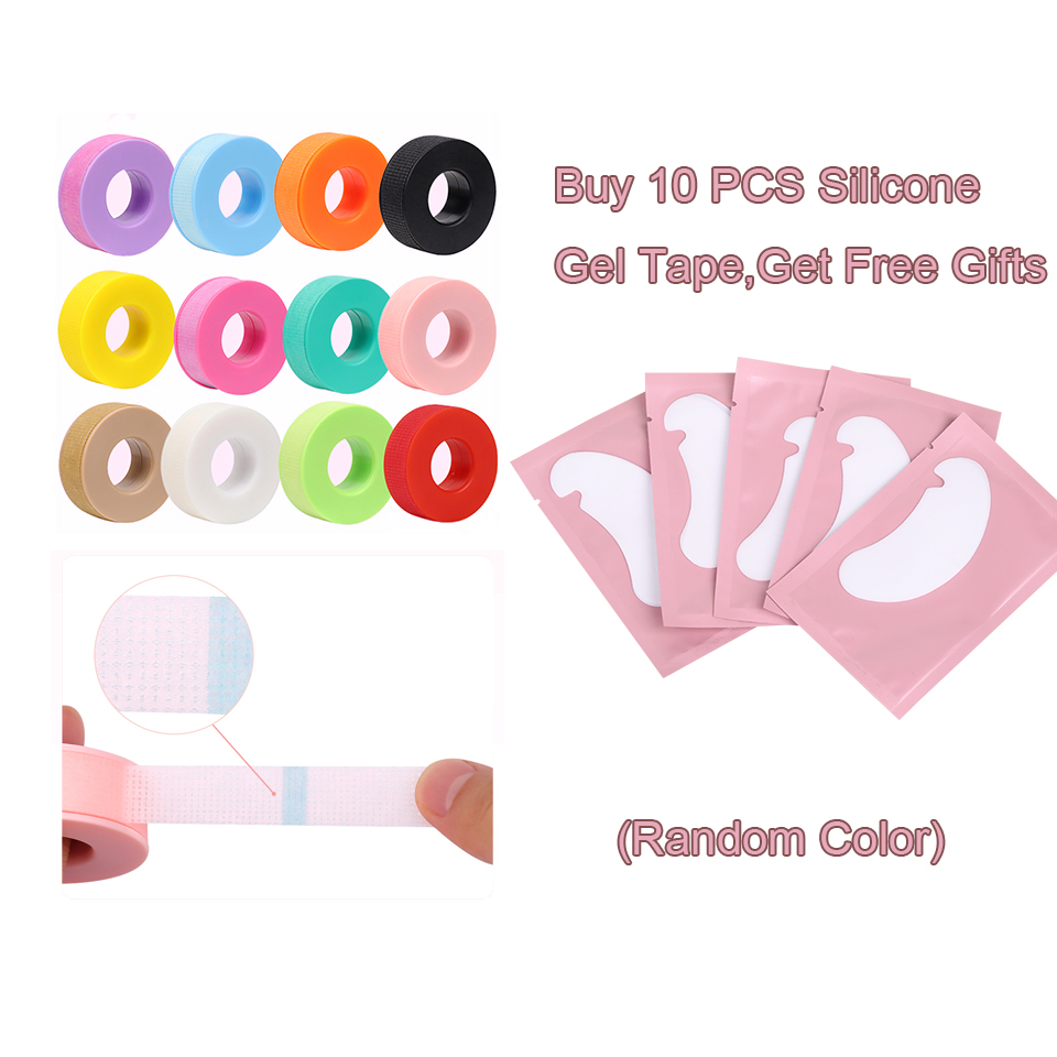 Silicone Gel Tape for Lash Ext - đánh giá và giá Under Eye Gel