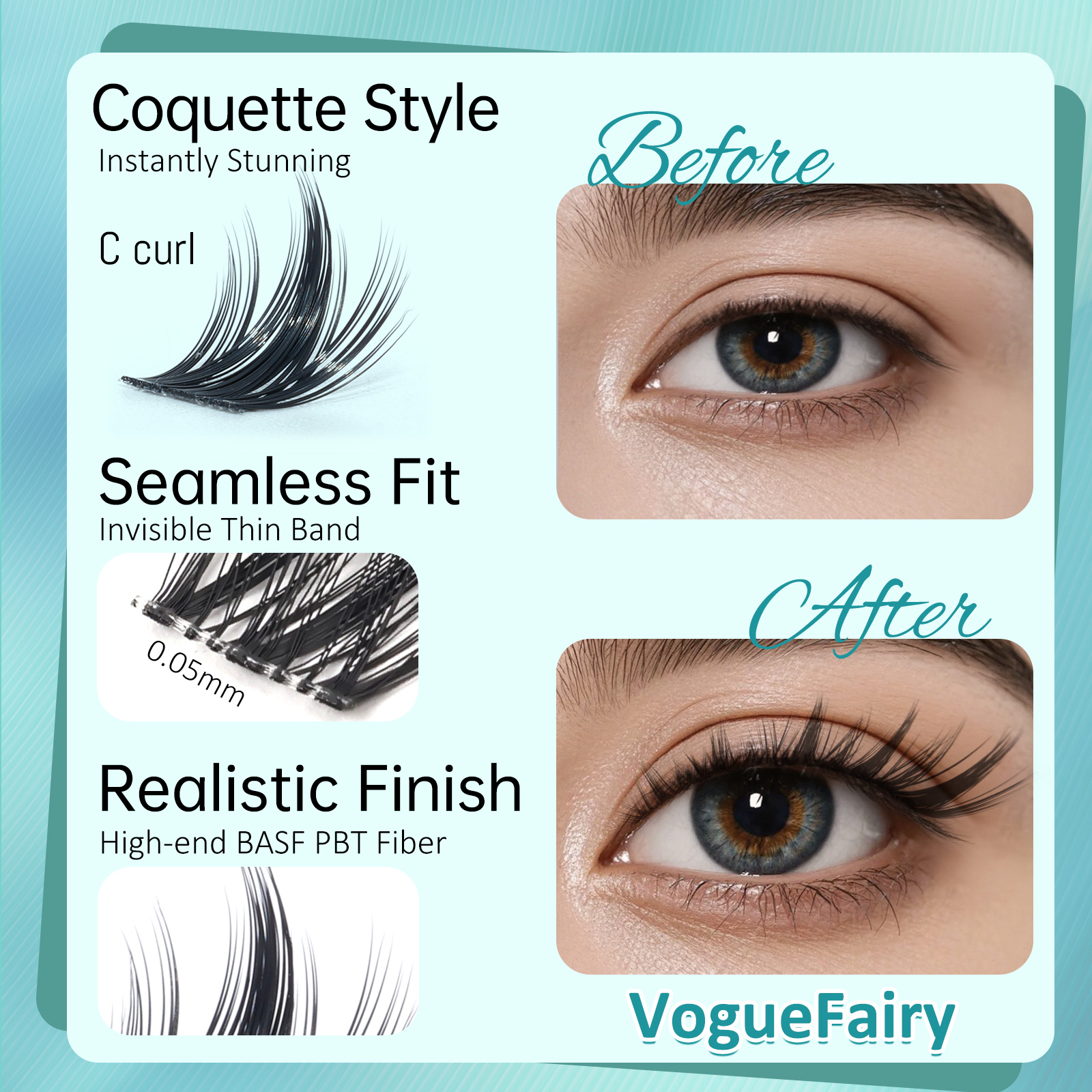 Mscici Thinnest 0.03mm Natural - đánh giá và giá Sensitive Lash Glue