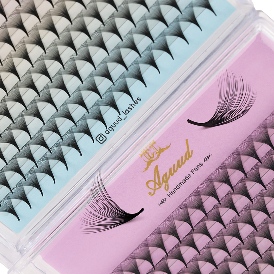 AGUUD 320 Fans Pointy Base Pre - đánh giá và giá Eyelash Extension Medium