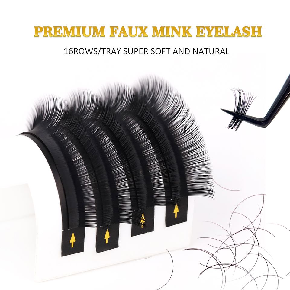 Lashprofessor 10 Cases/Lot Eye - đánh giá và giá Eyelash Extension Korean Style