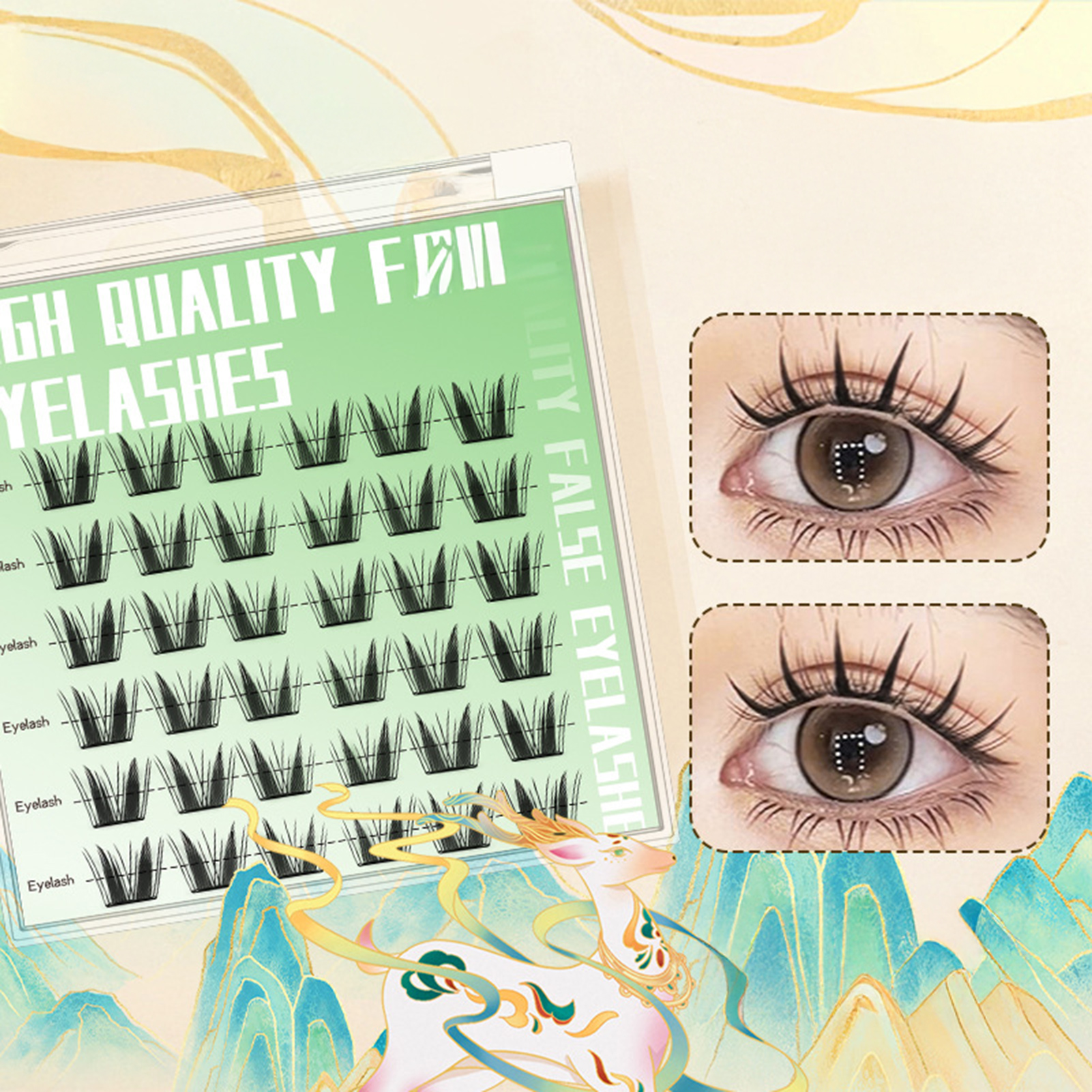 Korean Style Self Adhesive Pre - đánh giá và giá Eyelash Extension Korean Style