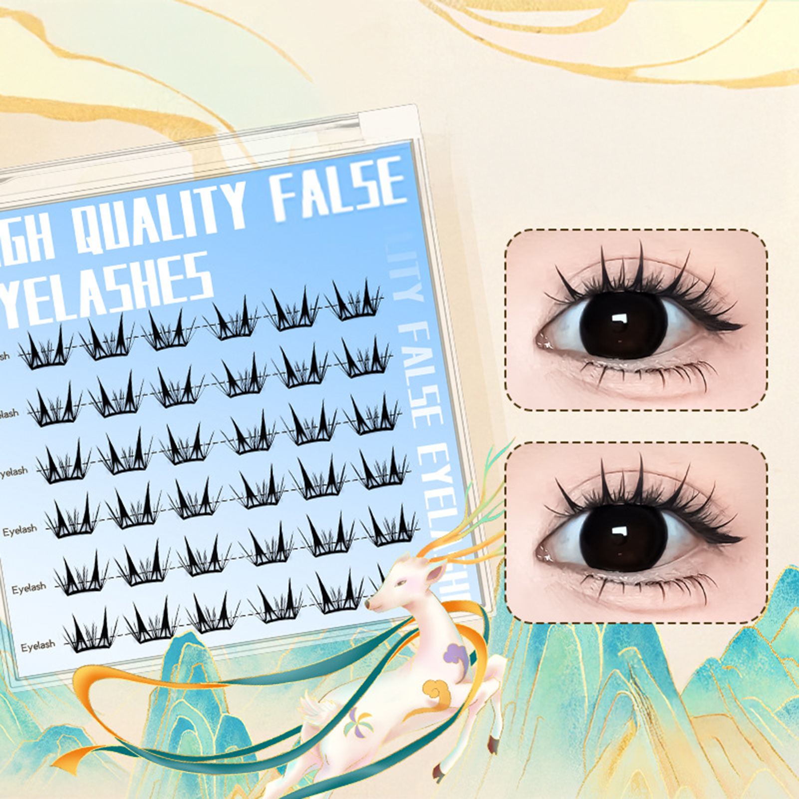 Korean Style Self Adhesive Pre - đánh giá và giá Eyelash Extension Korean Style