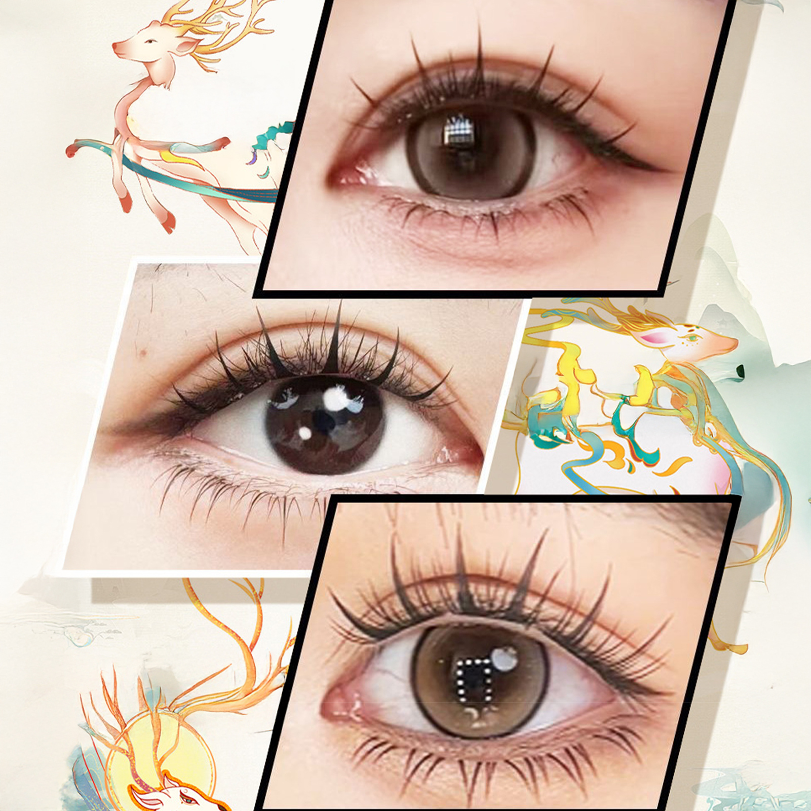 Korean Style Self Adhesive Pre - đánh giá và giá Eyelash Extension Korean Style