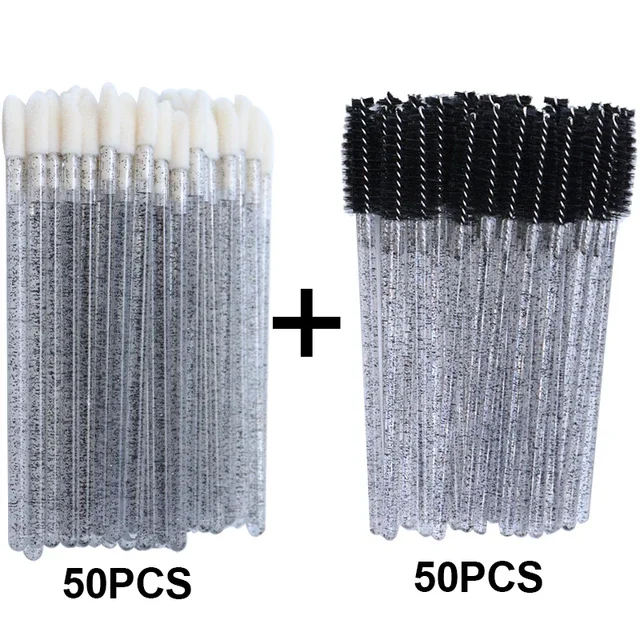 Wands Mascara Brushes Lip 50/1 - đánh giá và giá Eyelash Extension Wholesale