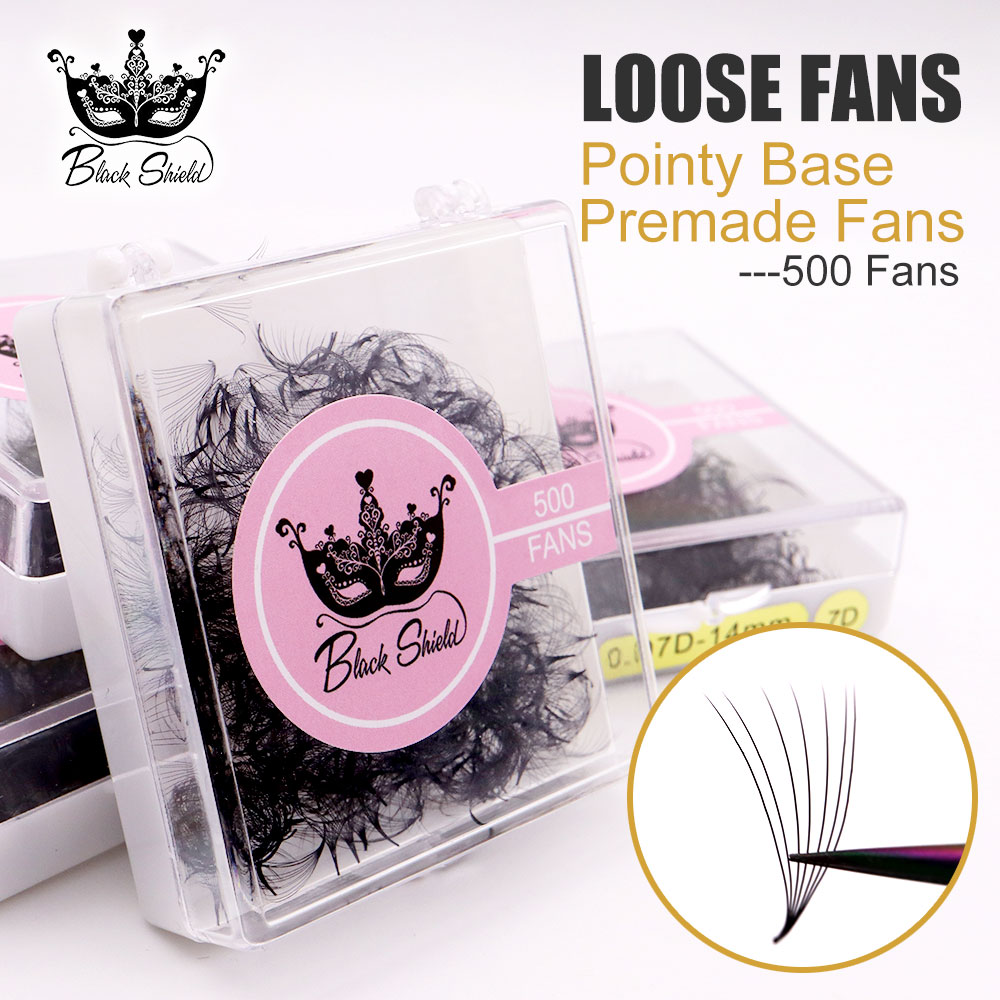 500 Fans Loose Fan Faux Mink E - đánh giá và giá Eyelash Extension Medium