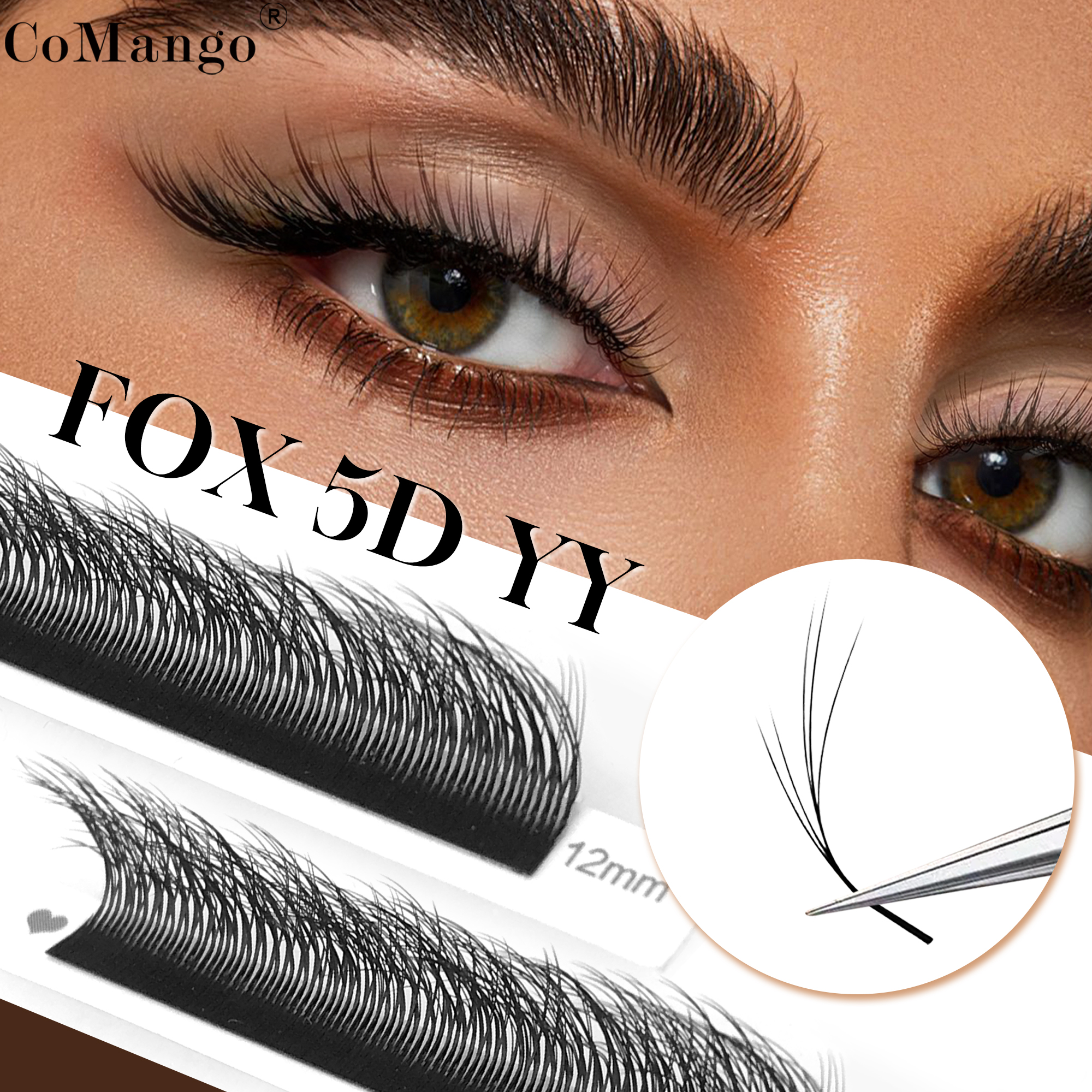 CoMango Premium Mutil-layer Sl - đánh giá và giá Eyelash Extension Hybrid