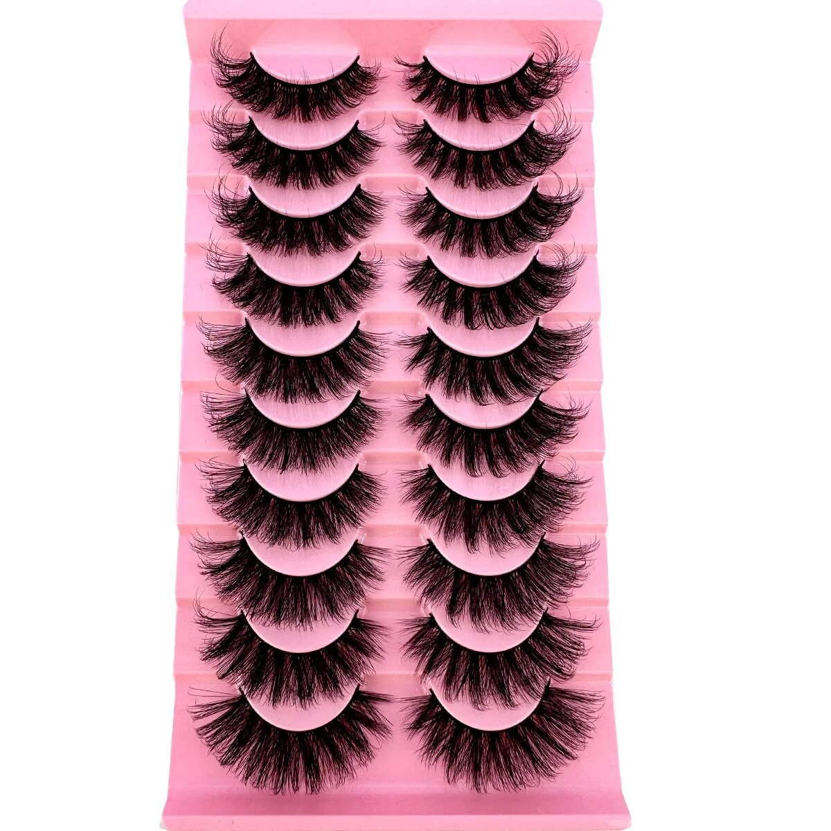 NEW 10 Pairs Cat Eye Lashes Fl - đánh giá và giá Eyelash Extension Cat Eye
